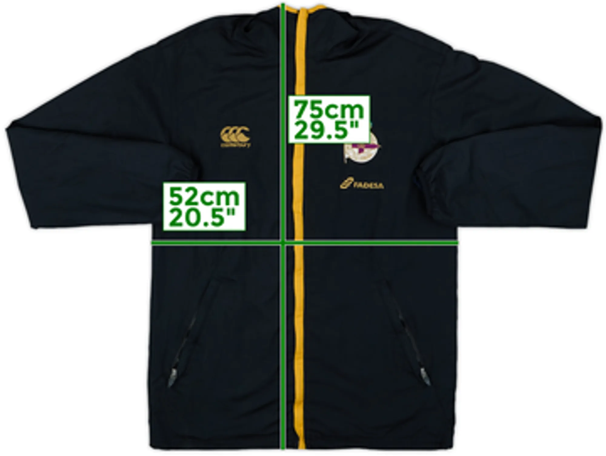 2008-09 Deportivo Canterbury Track Jacket - 8/10 - (S)