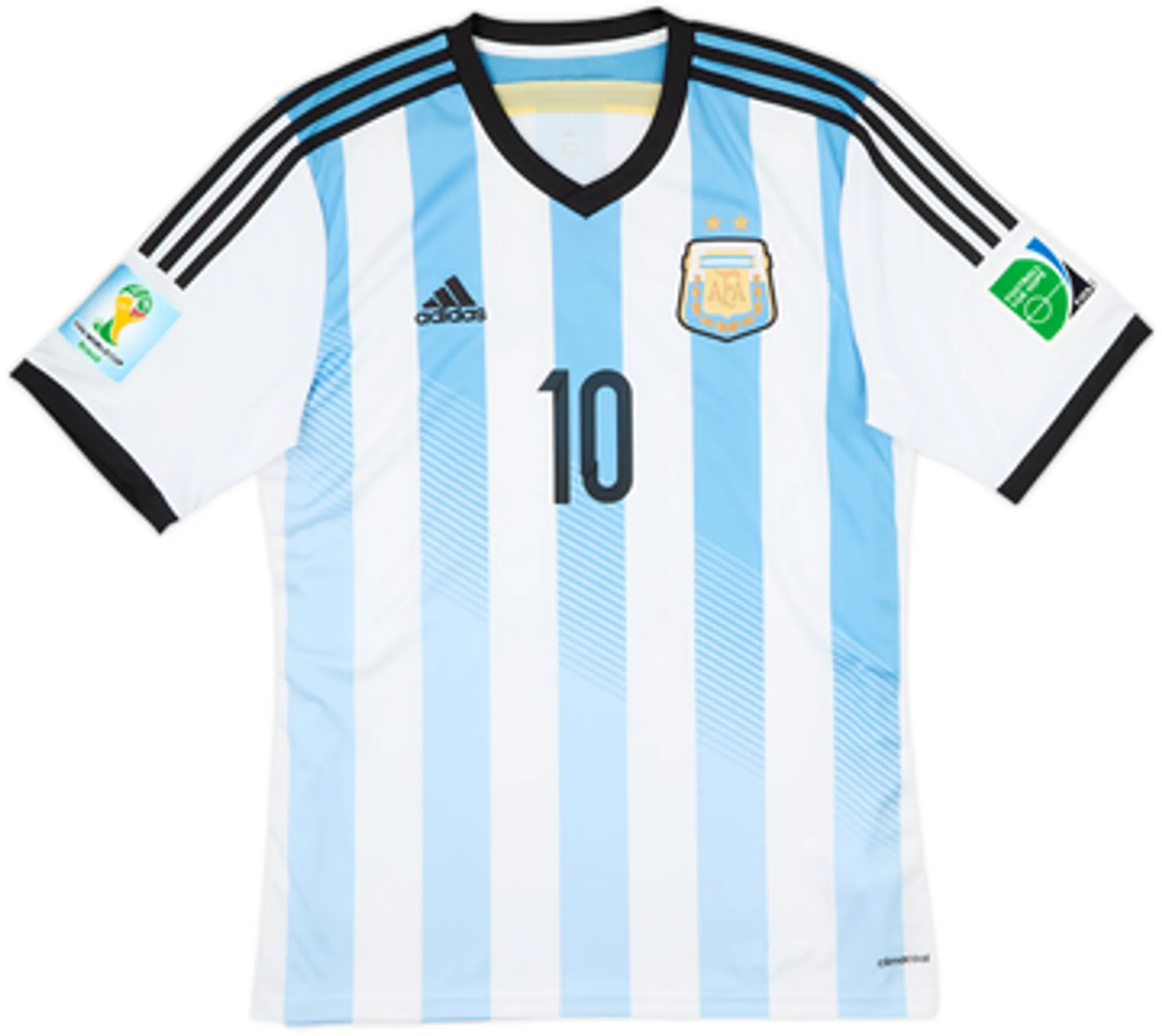 2013-15 Argentina Home Shirt Messi #10 - 8/10 - (L)
