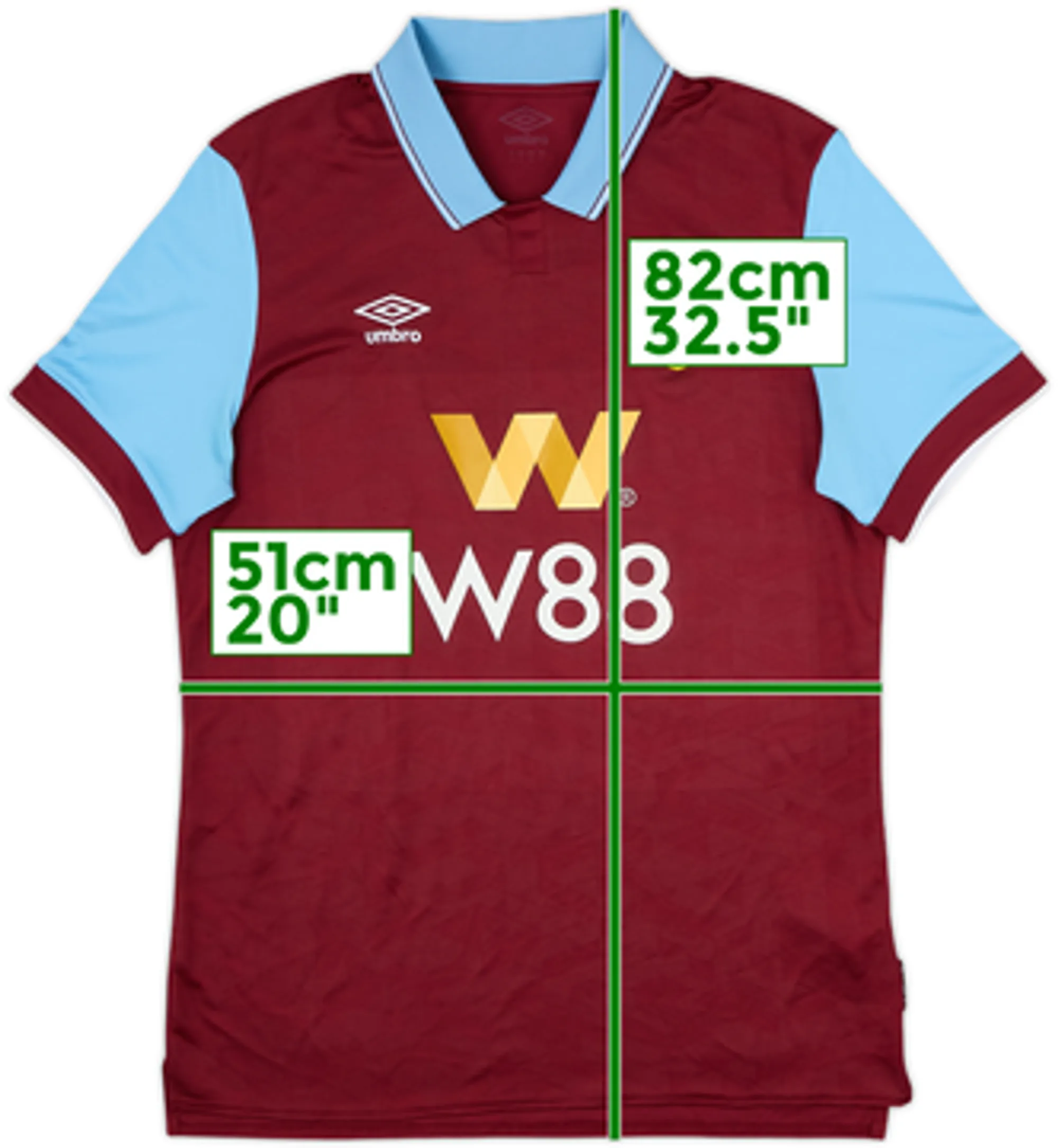 2023-24 Burnley Home Shirt - 8/10 - (L)