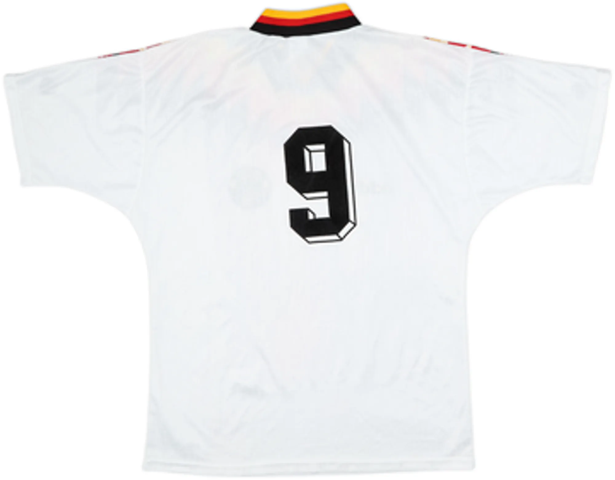 1994-96 Germany Home Shirt #9 - 8/10 - (L)