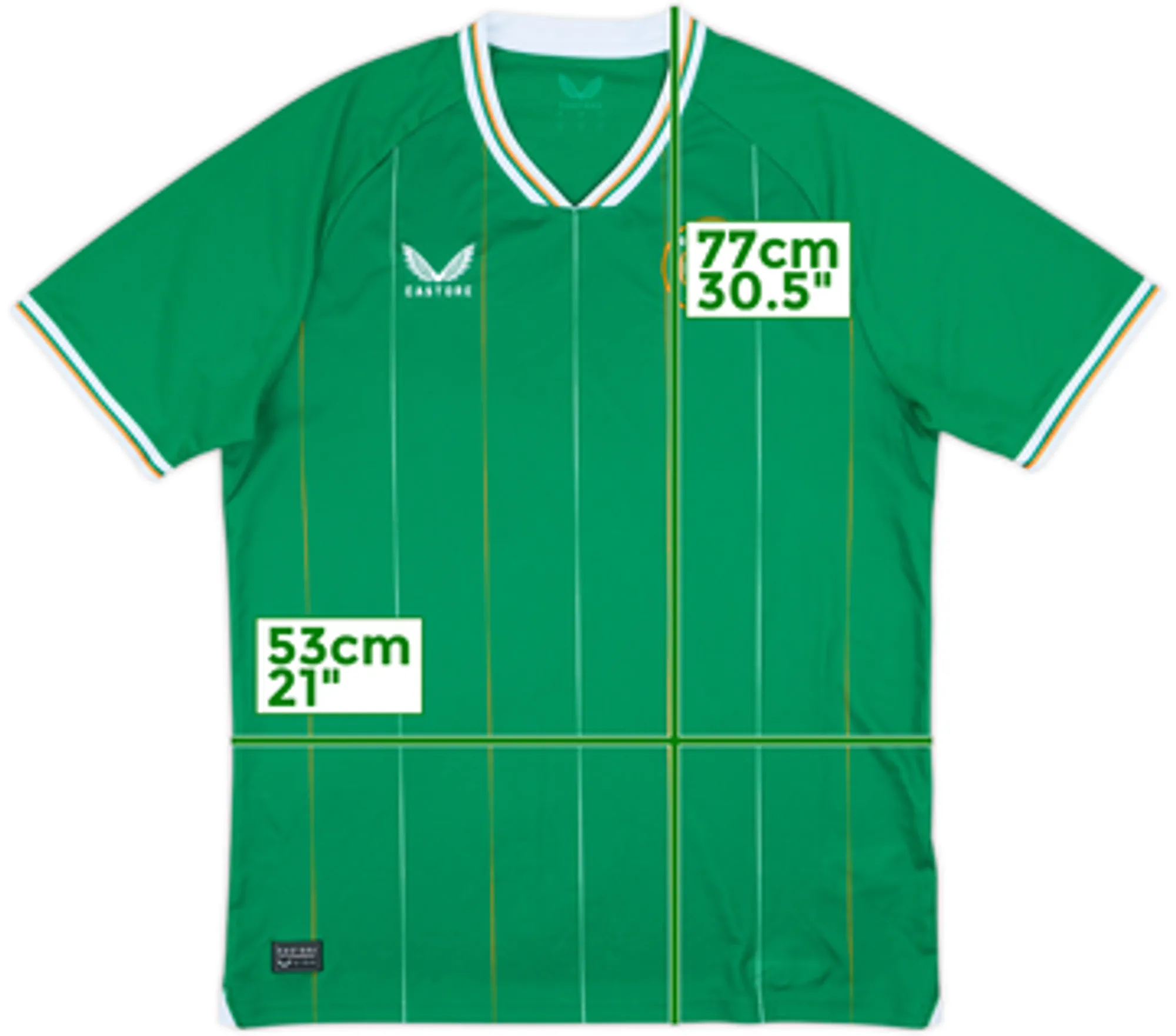 2023-24 Ireland Home Shirt - 10/10 - (L)