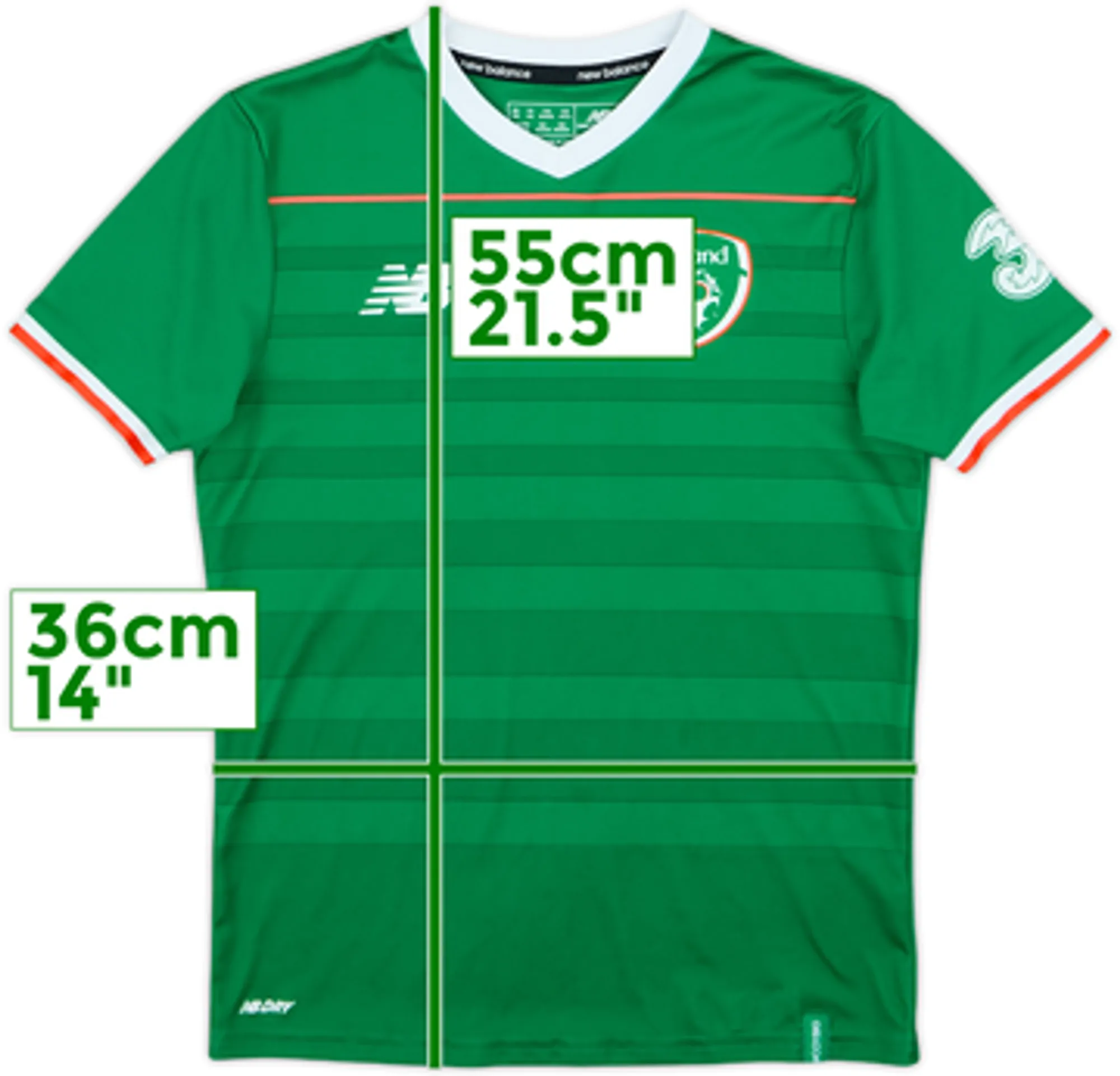 2017-18 Ireland New Balance Training Shirt - 7/10 - (6-7 Years)
