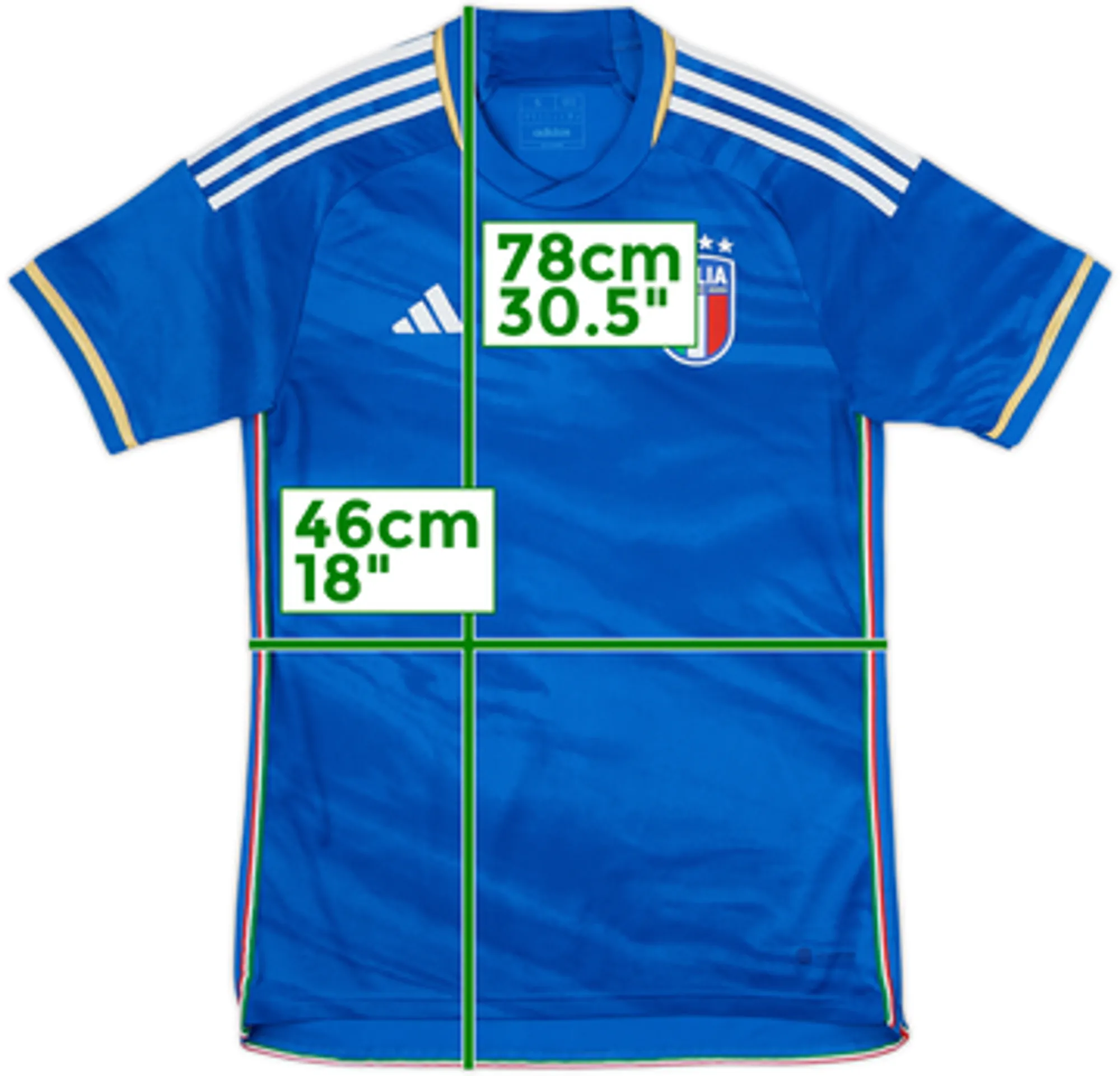 2023-24 Italy Home Shirt - 8/10 - (S)
