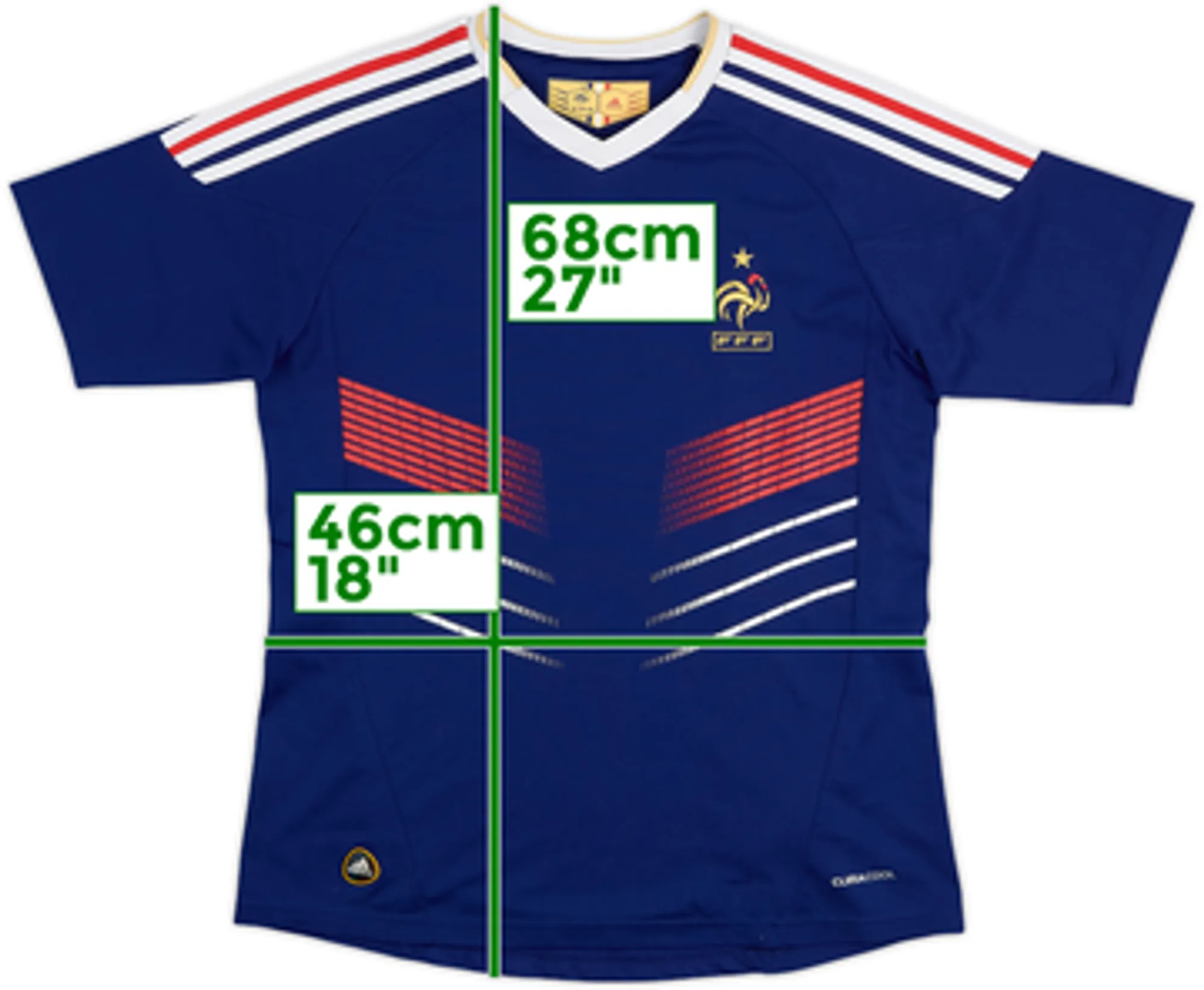 2009-10 France Home Shirt - 7/10 - (Women's M)