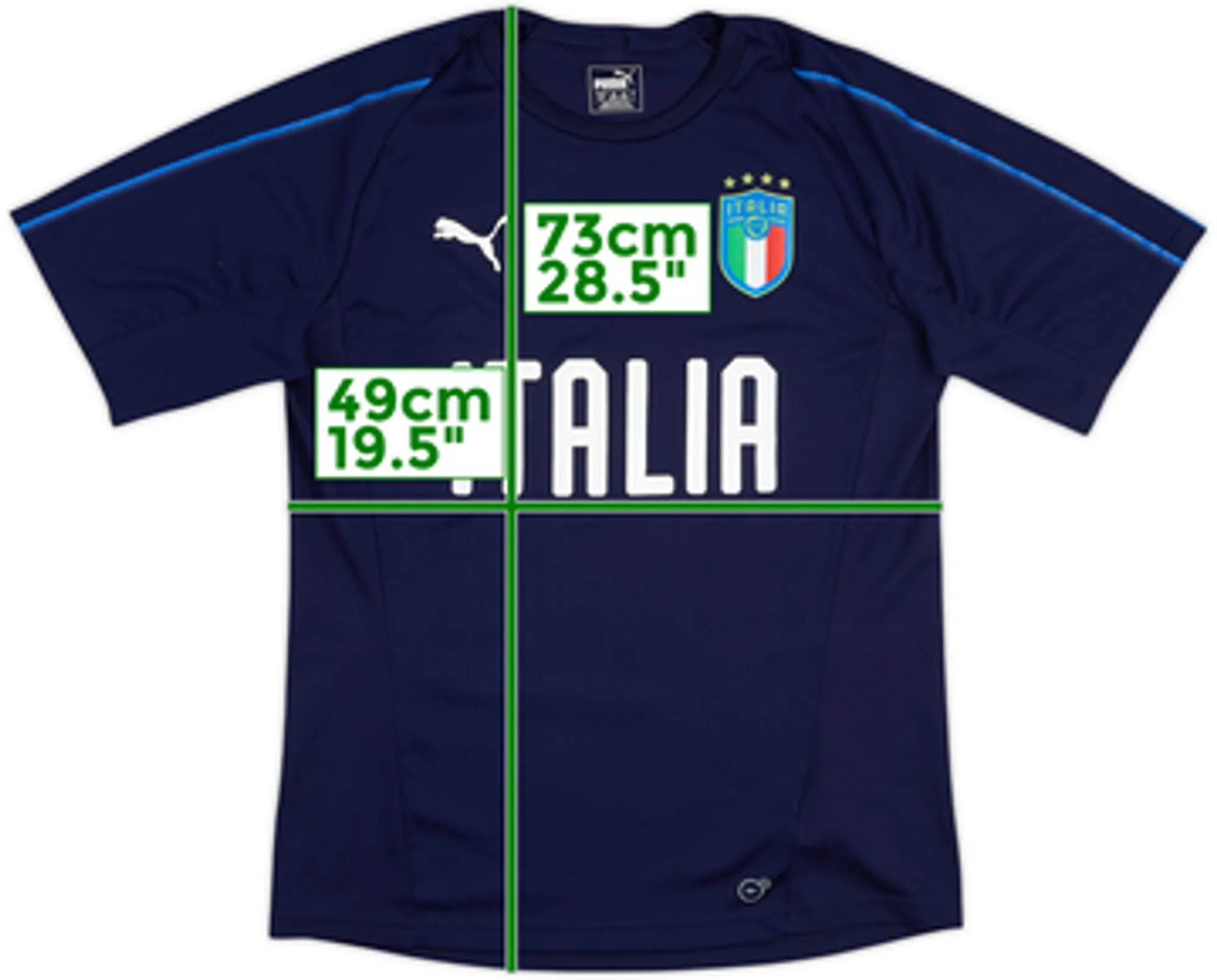 2018-19 Italy Puma Training Shirt - 6/10 - (L)