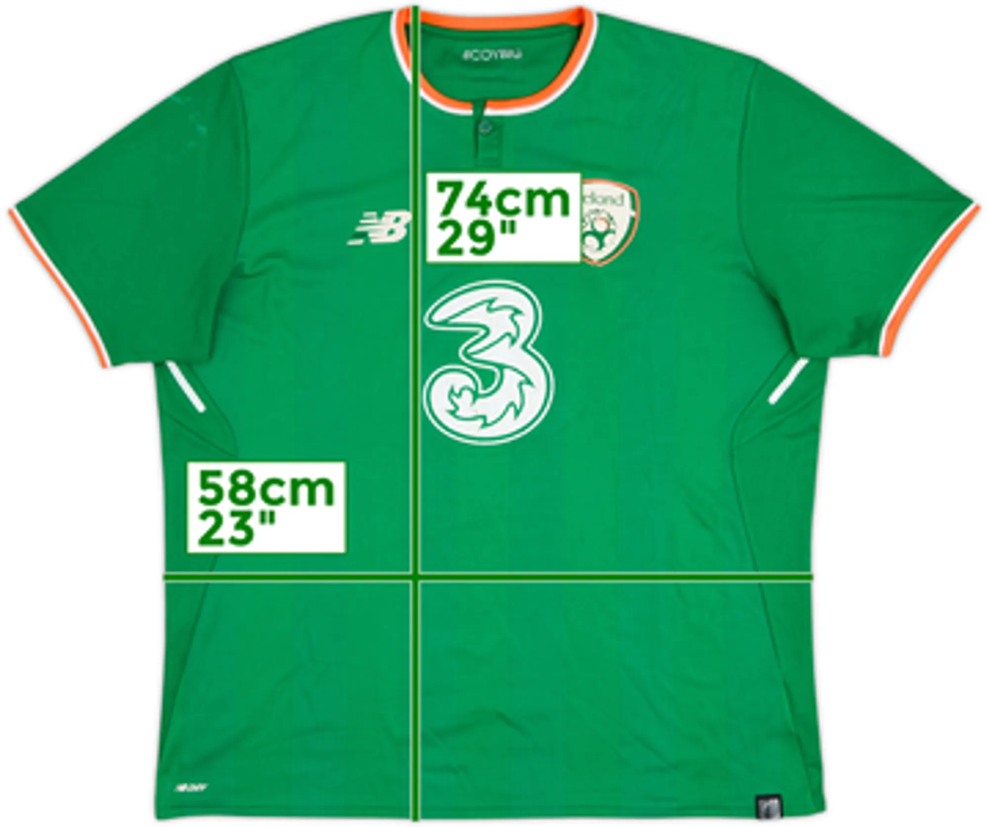 2017-18 Ireland Home Shirt - 4/10 - (XL)