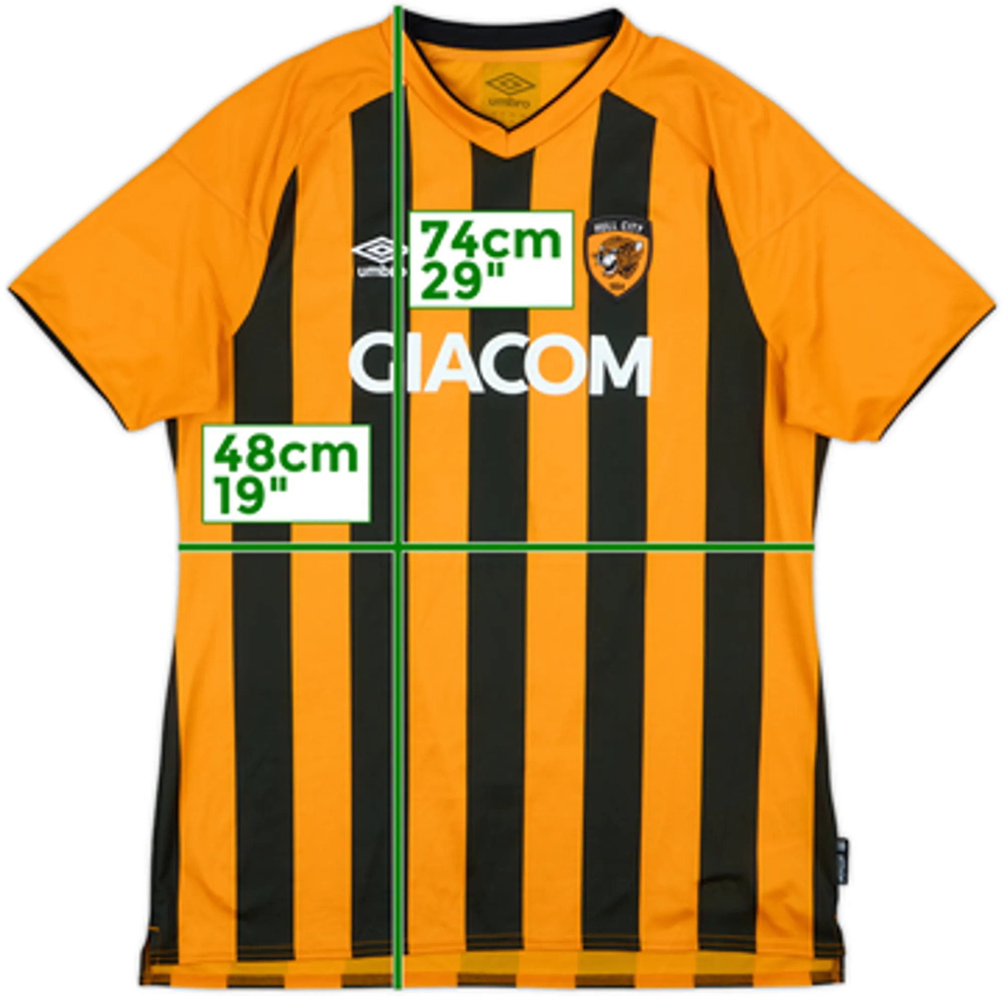 2020-21 Hull City Home Shirt - 10/10 - (Women's L)