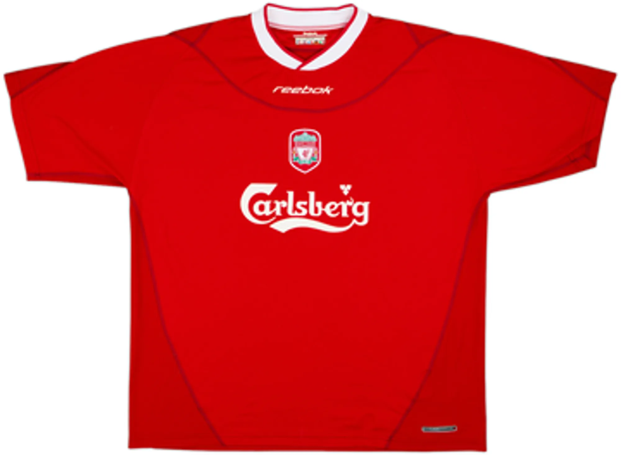 2002-04 Liverpool Home Shirt Heskey #8 - 7/10 - (XL)
