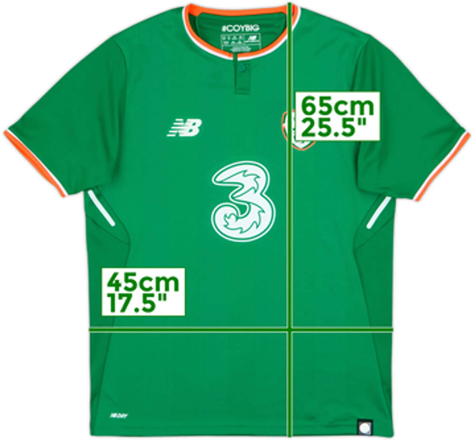 2017-18 Ireland Home Shirt - 8/10 - (XL.Boys)