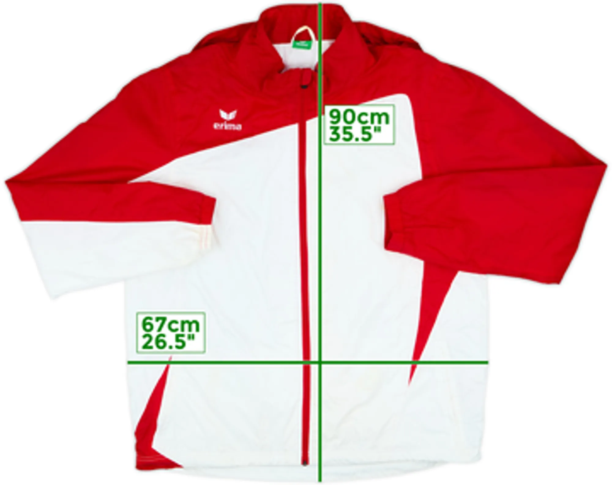 2012-13 Koln Erima Hooded Rain Jacket - 5/10 - (XL)
