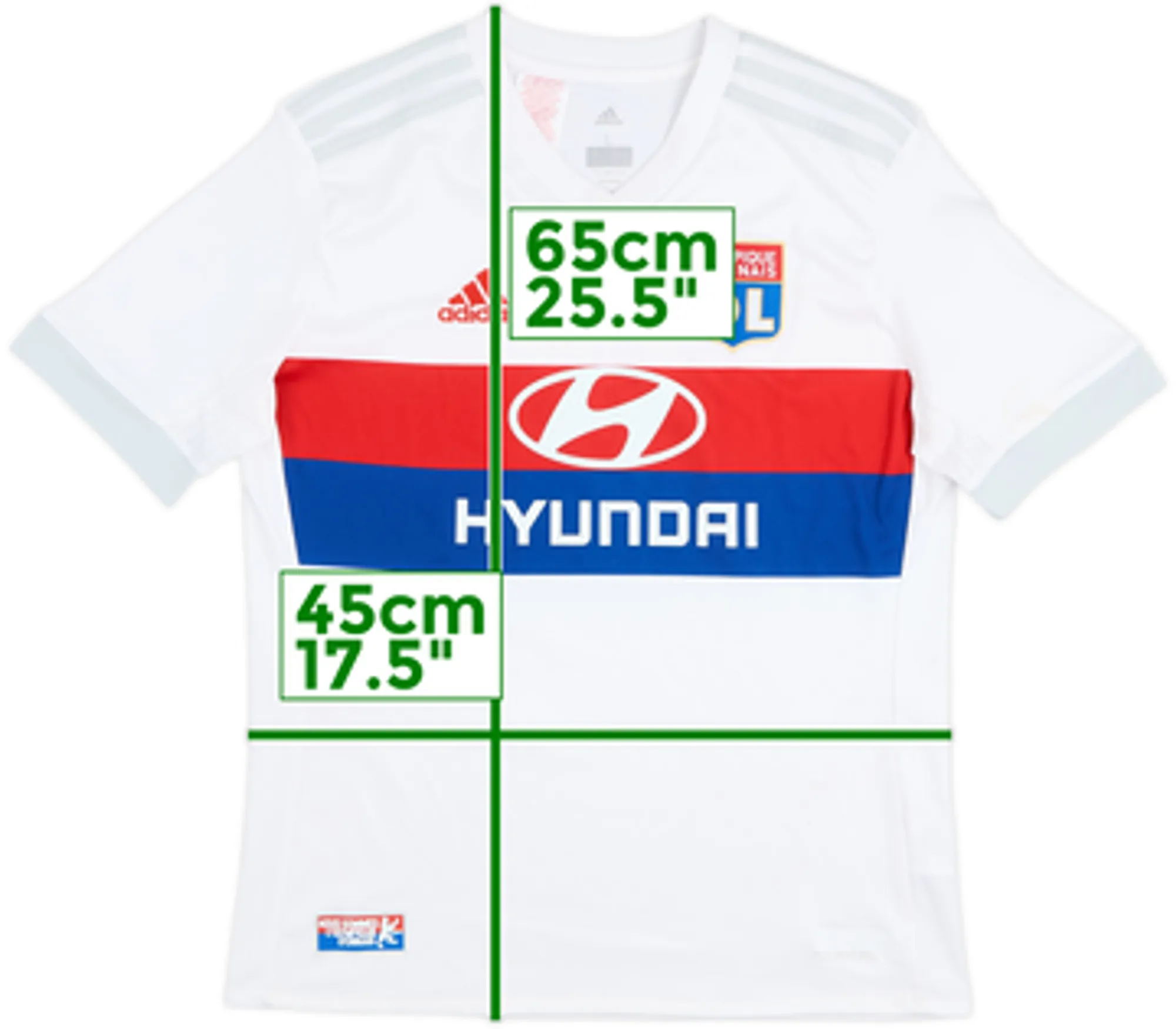 2017-18 Lyon Home Shirt - 8/10 - (L.Boys)