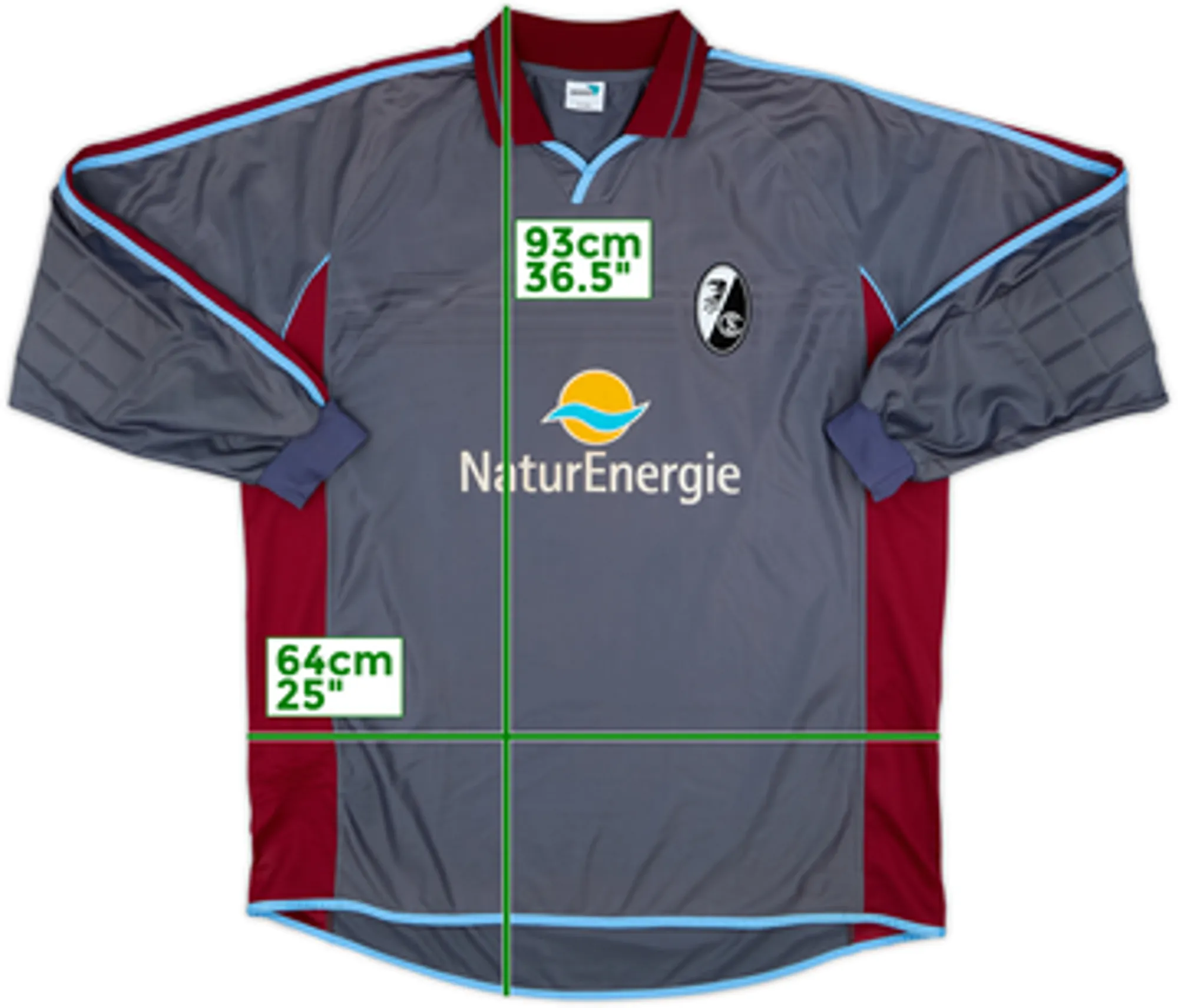 2001-02 Freiburg GK Shirt - 7/10 - (XXL)