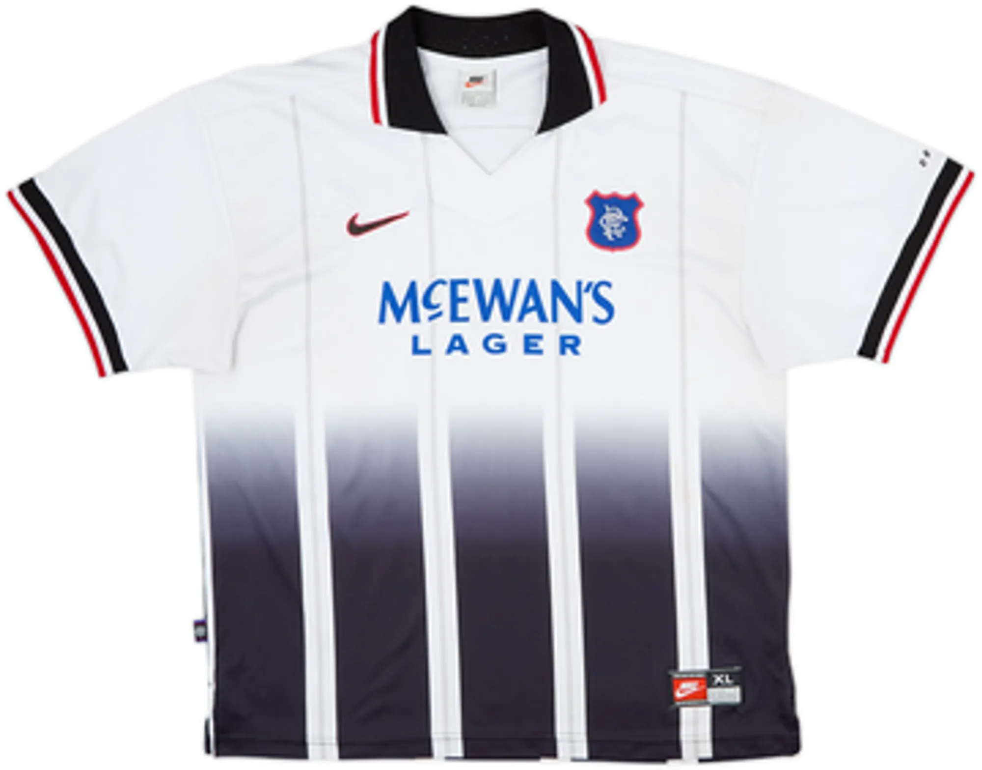 1997-99 Rangers Away Shirt Gascoigne #8 - 8/10 - (XL)