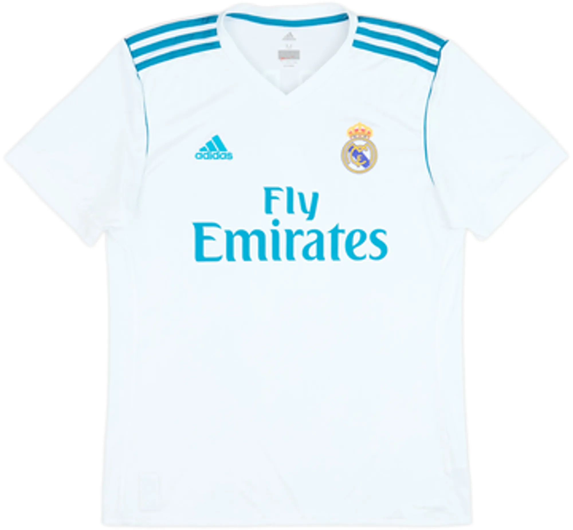 2017-18 Real Madrid Home Shirt Sergio Ramos #4 - 8/10 - (M)