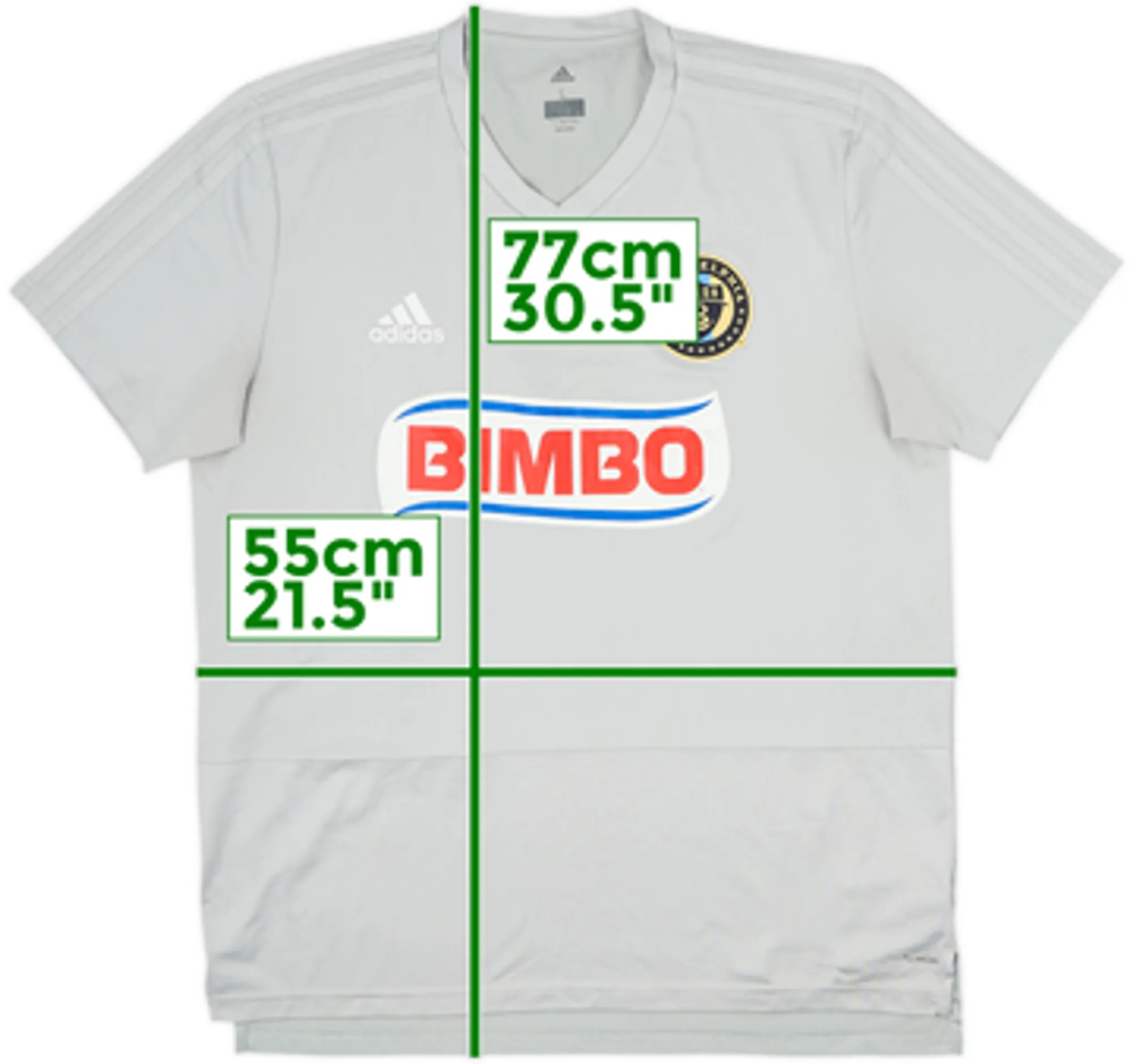 2017-18 Philadelphia Union adidas Training Shirt - 6/10 - (L)