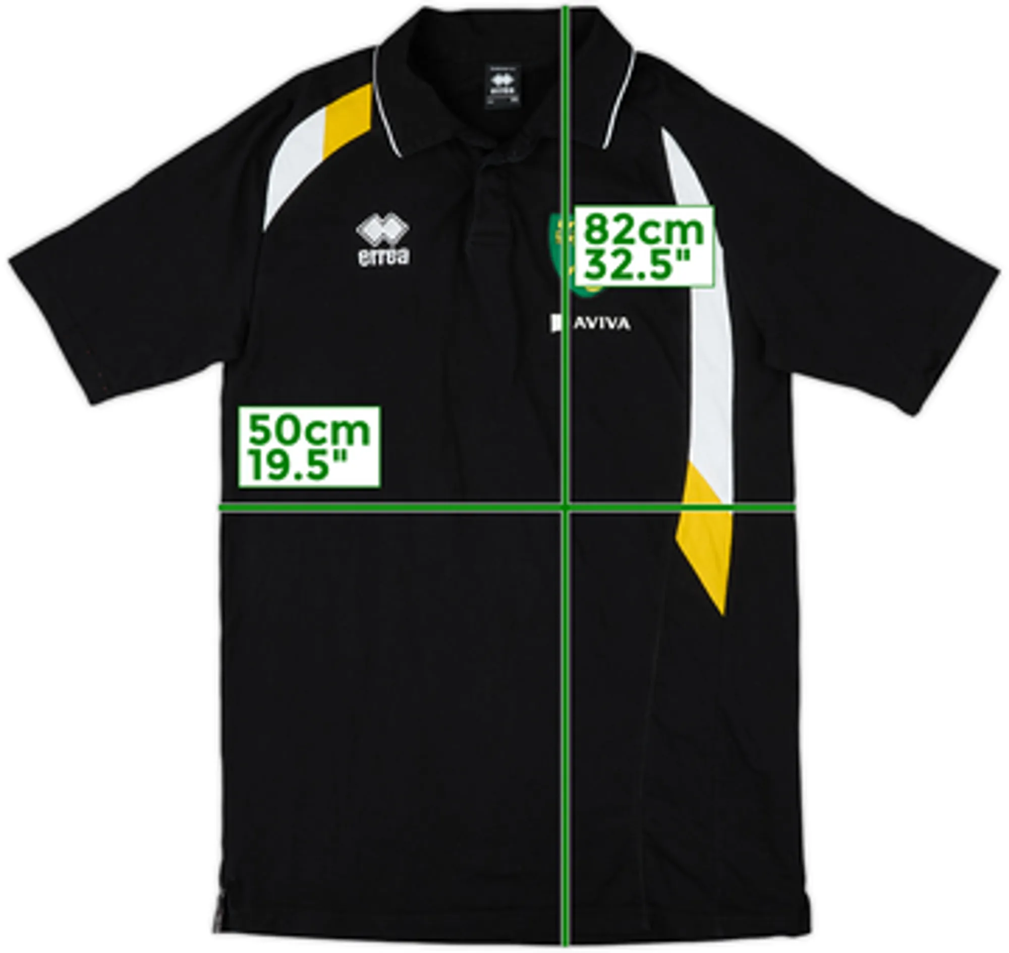 2012-13 Norwich Errea Polo Shirt - 8/10 - (XL)