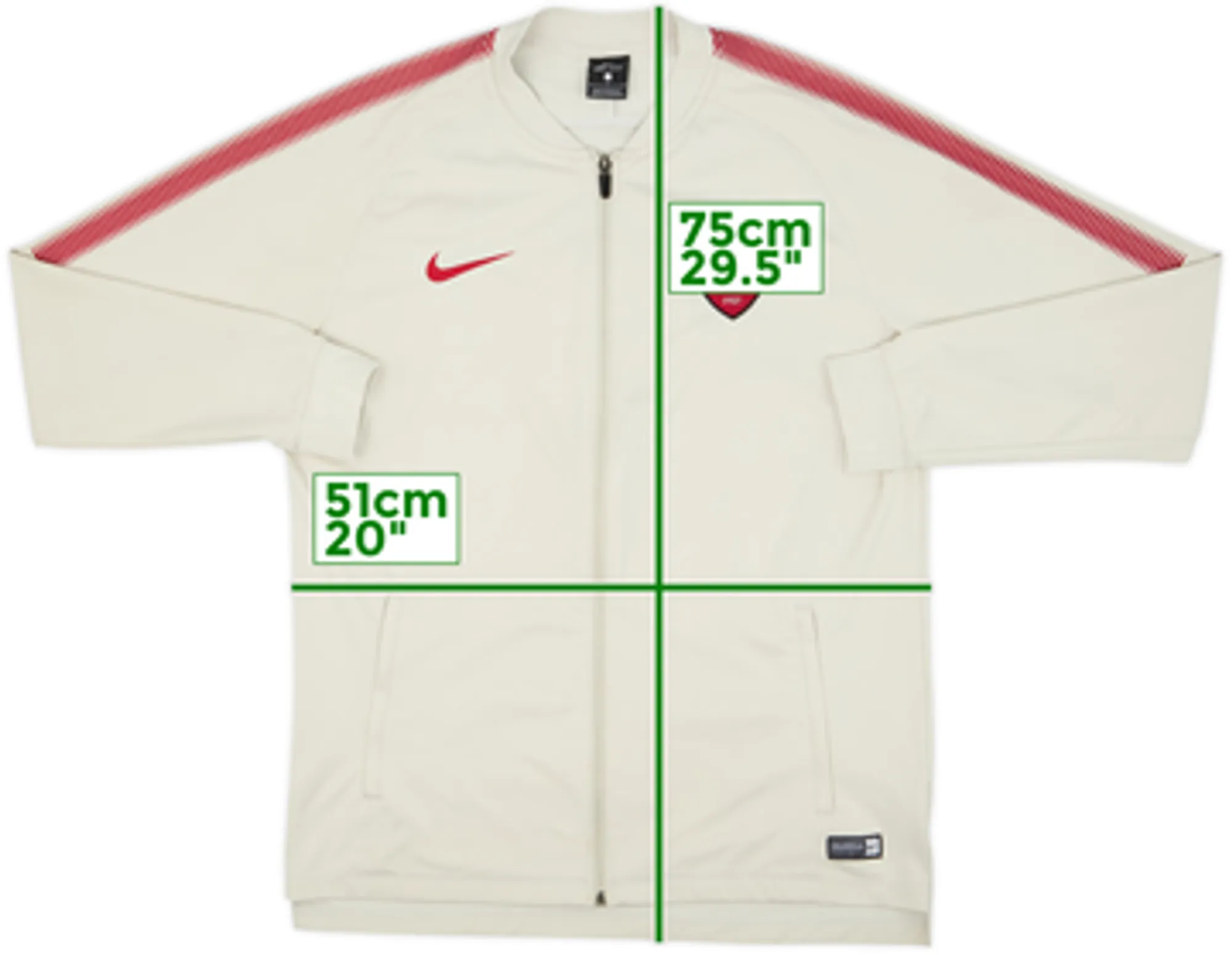 2018-19 Roma Nike Track Jacket - 5/10 - (L)