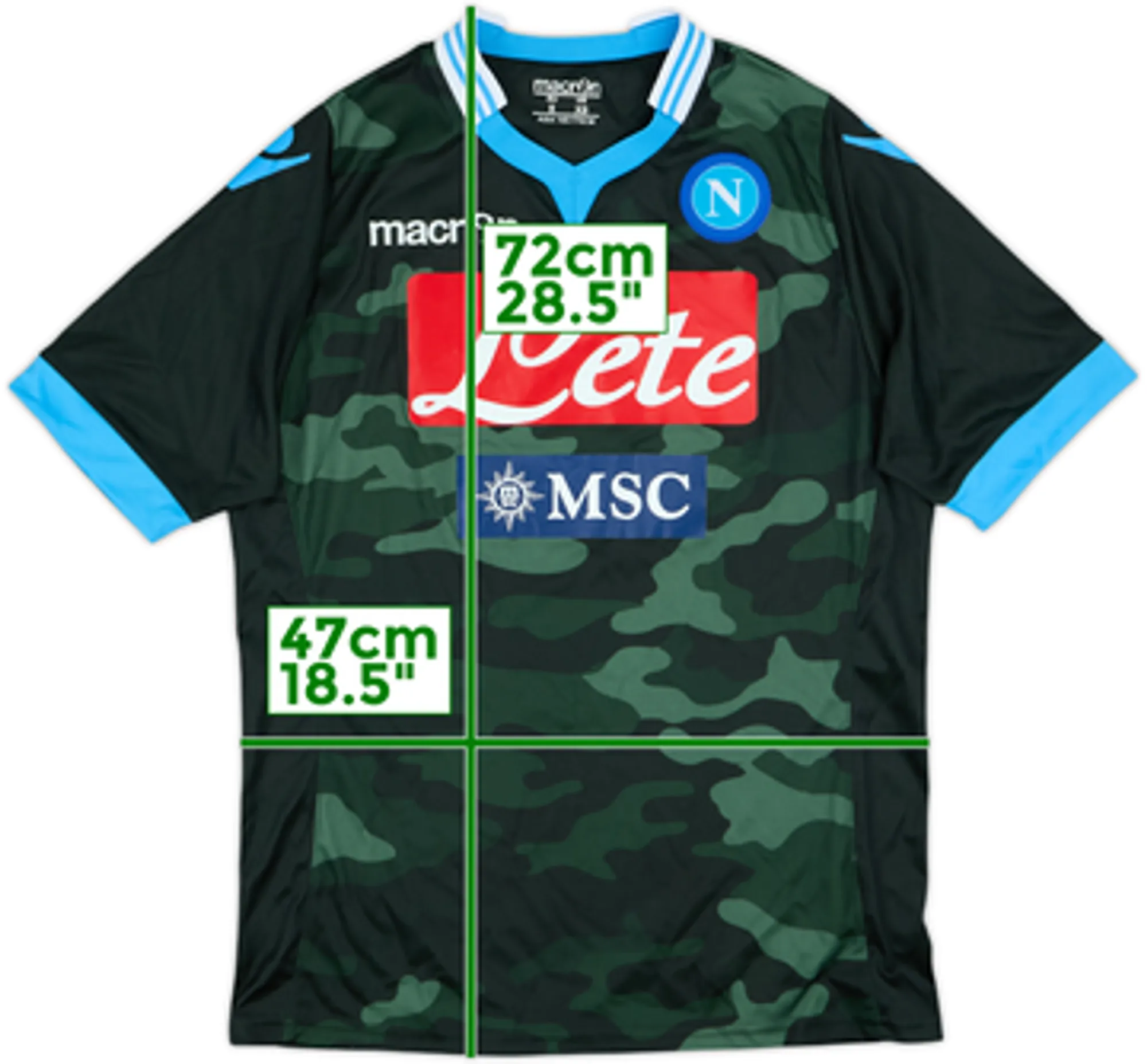 2013-14 Napoli Away Shirt - 6/10 - (S)