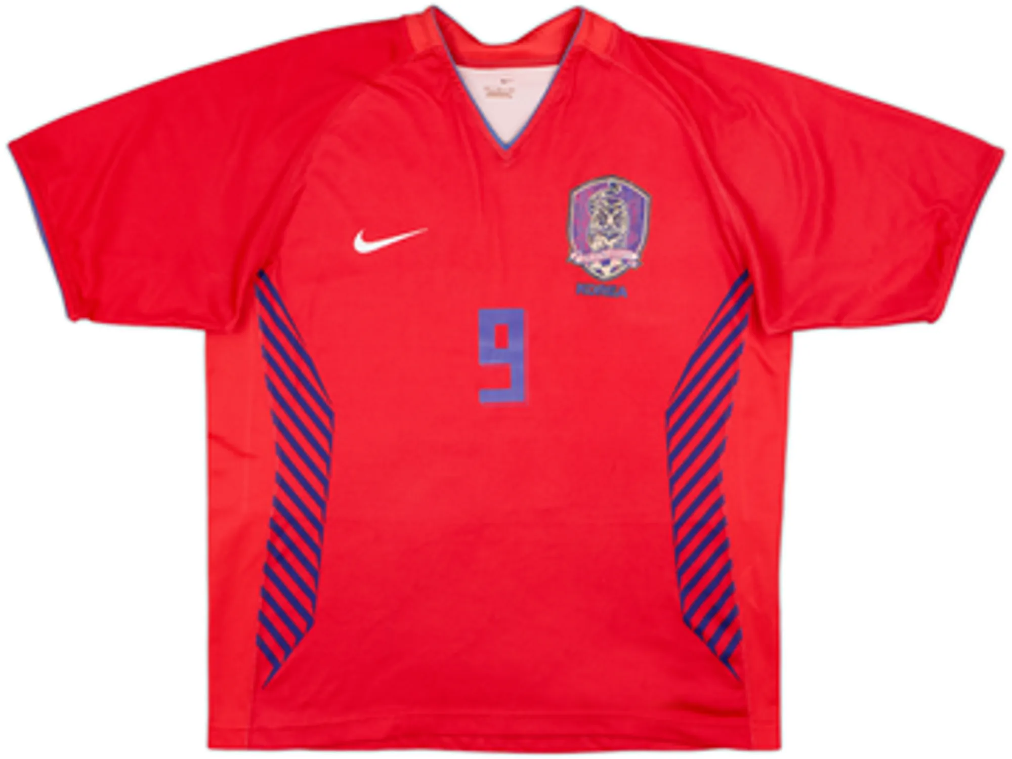 2006-08 South Korea Home Shirt Junghwan #9 - 5/10 - (M)
