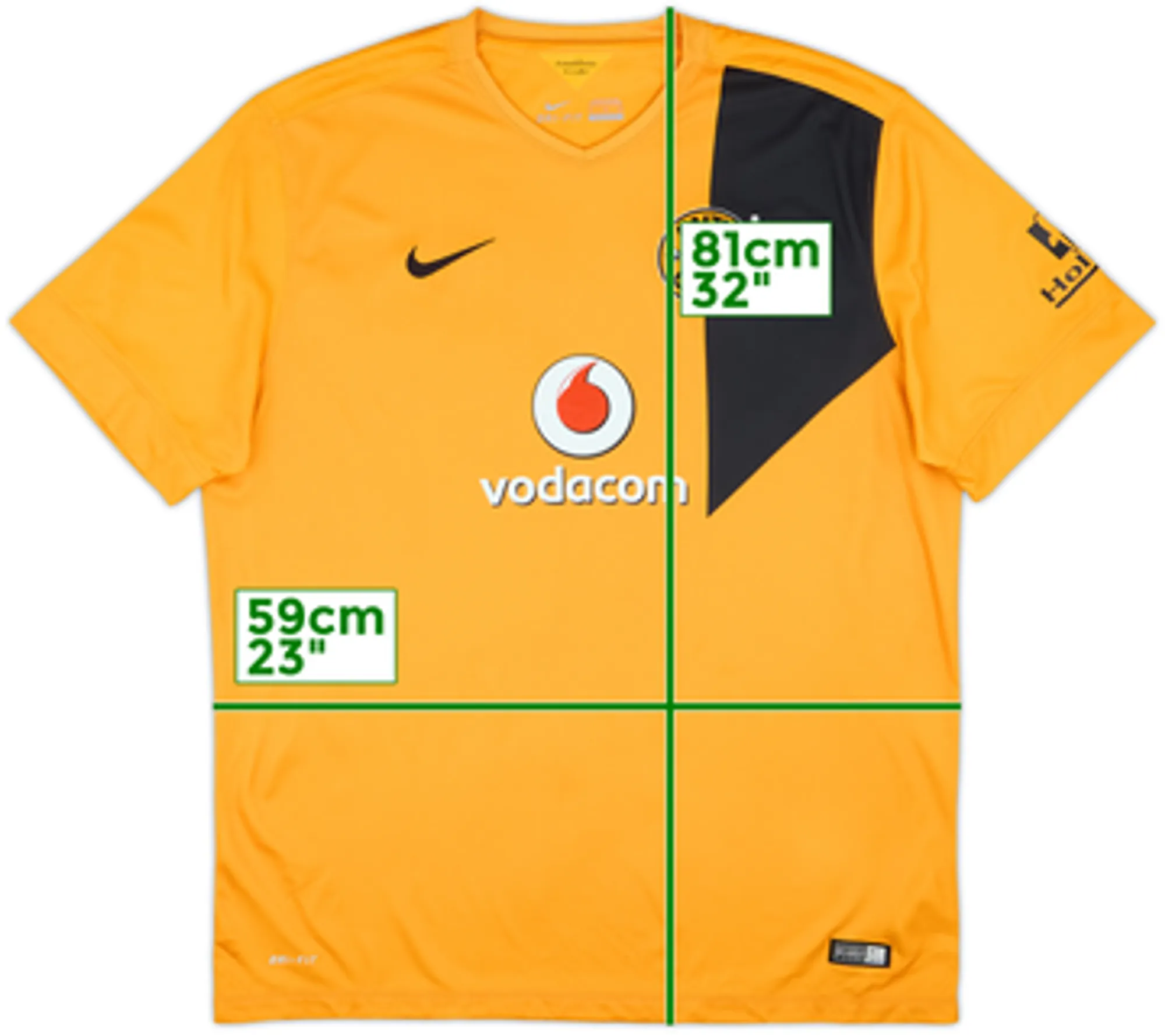 2014-15 Kaizer Chiefs Home Shirt - 8/10 - (XL)
