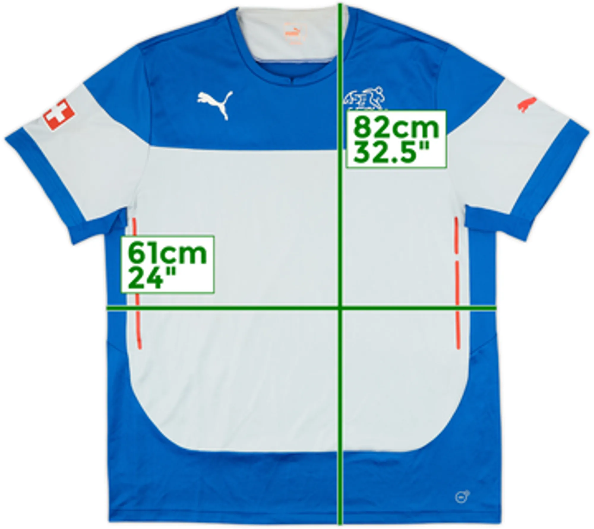 2014-15 Switzerland Puma Training Shirt - 9/10 - (XXL)
