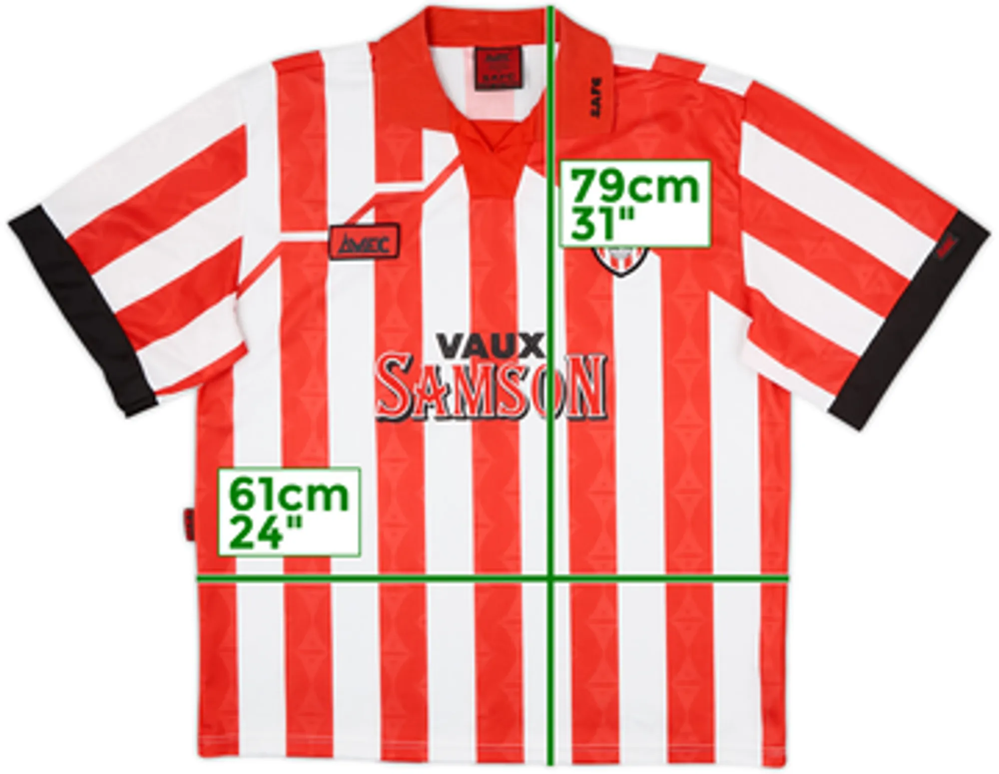 1994-96 Sunderland Home Shirt - 10/10 - (L)