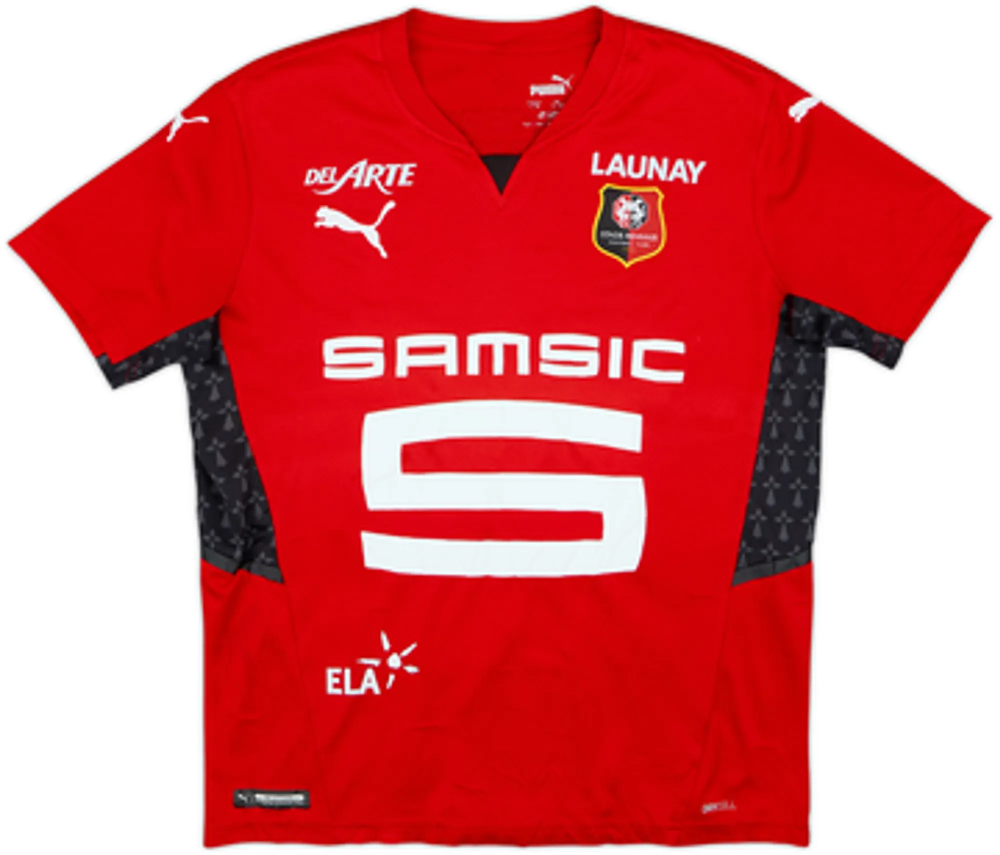 2021-22 Stade Rennais Home Shirt Enzo #26 - 4/10 - (L.Boys)