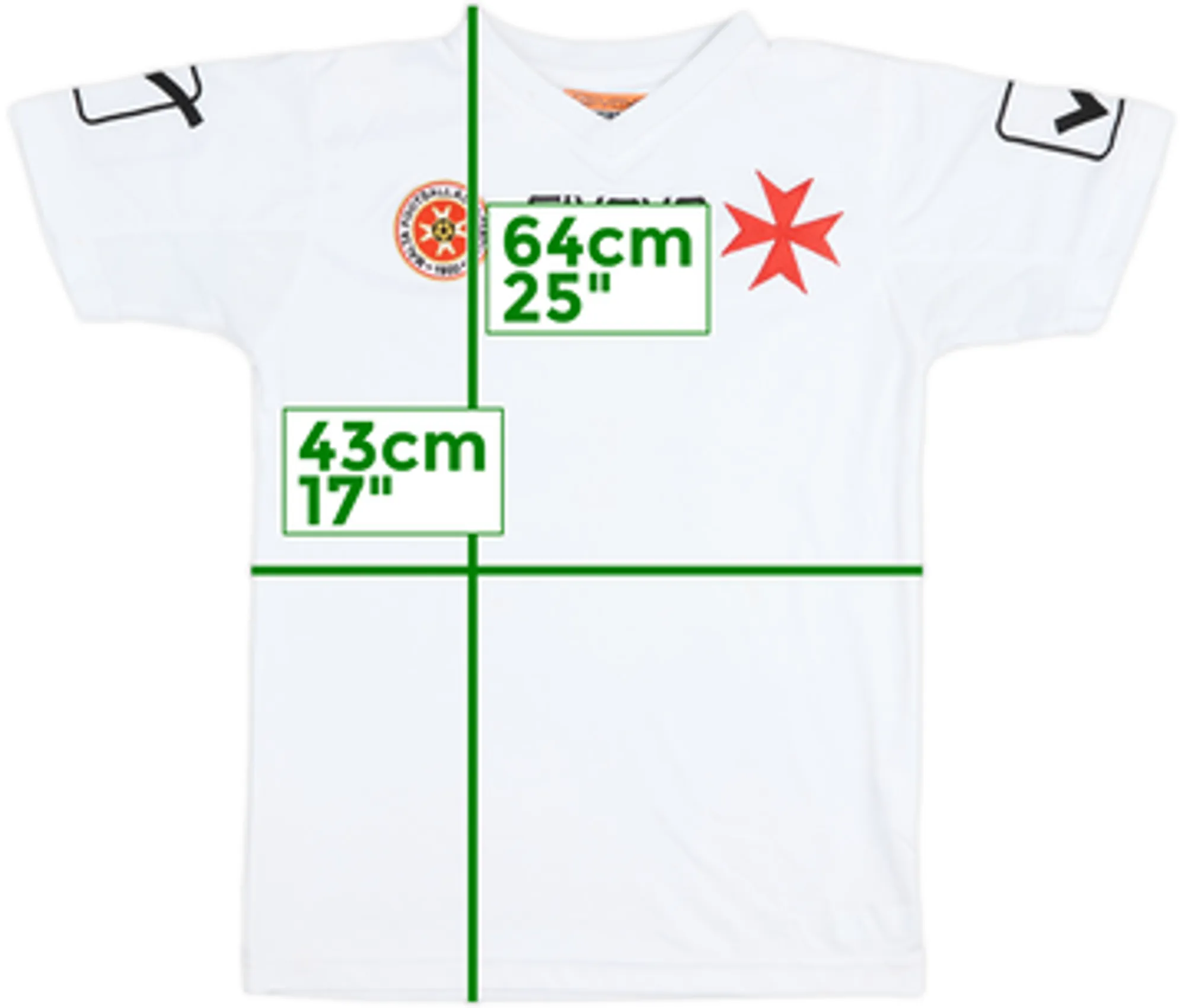 2014-15 Malta Givova Training Shirt - 6/10 - (L.Boys)