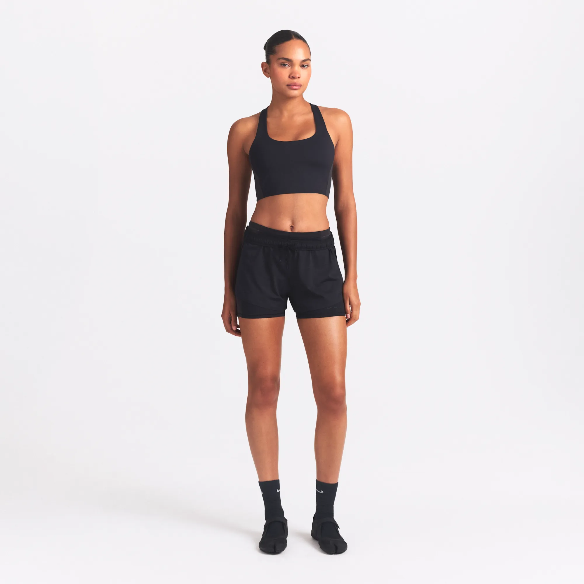 NikeSKIMS Airy Women's Mini Shorts - Black