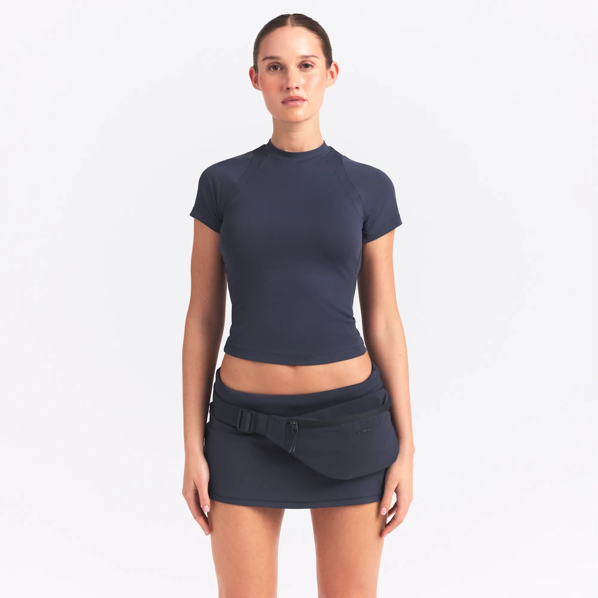 NikeSKIMS Airy Women's Baby T-Shirt - Blue