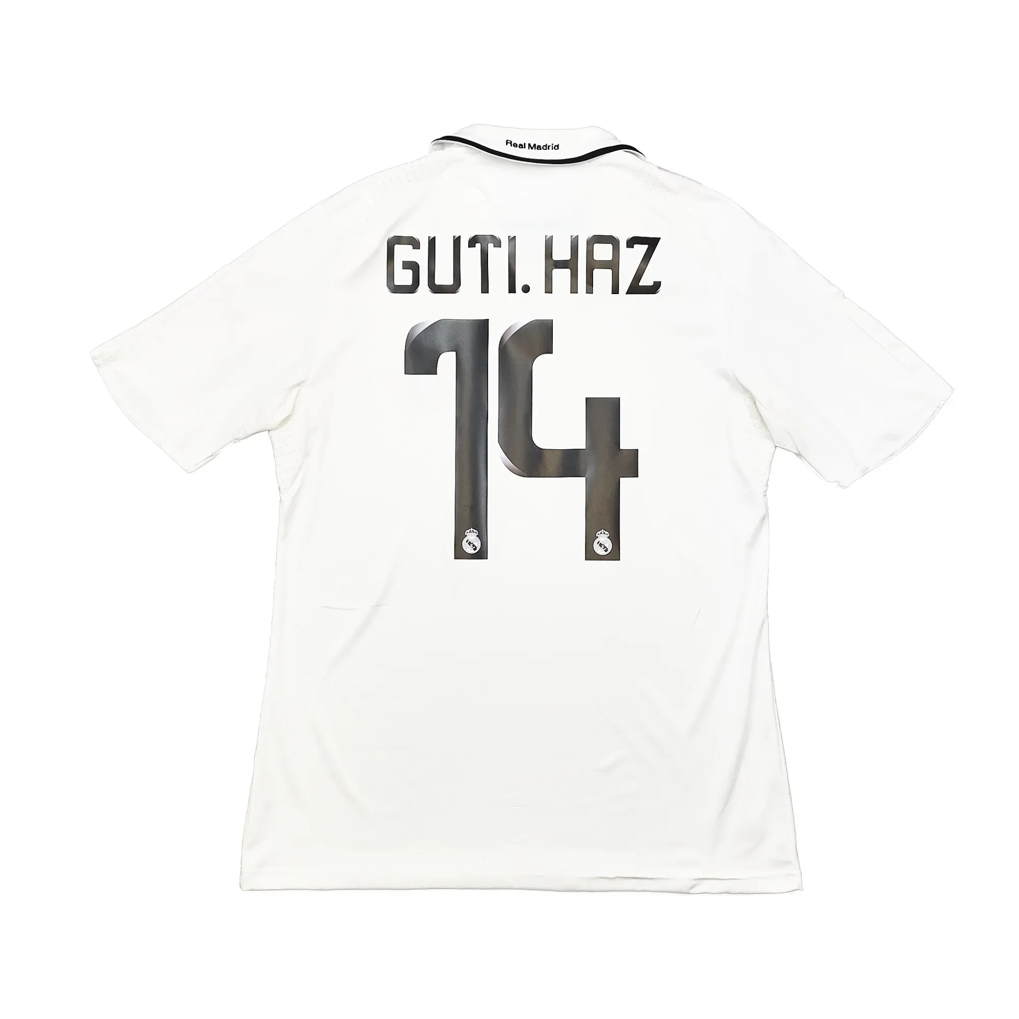 2008/09 Real Madrid Guti Haz #14 Home Shirt (M) Adidas | Cult Kits