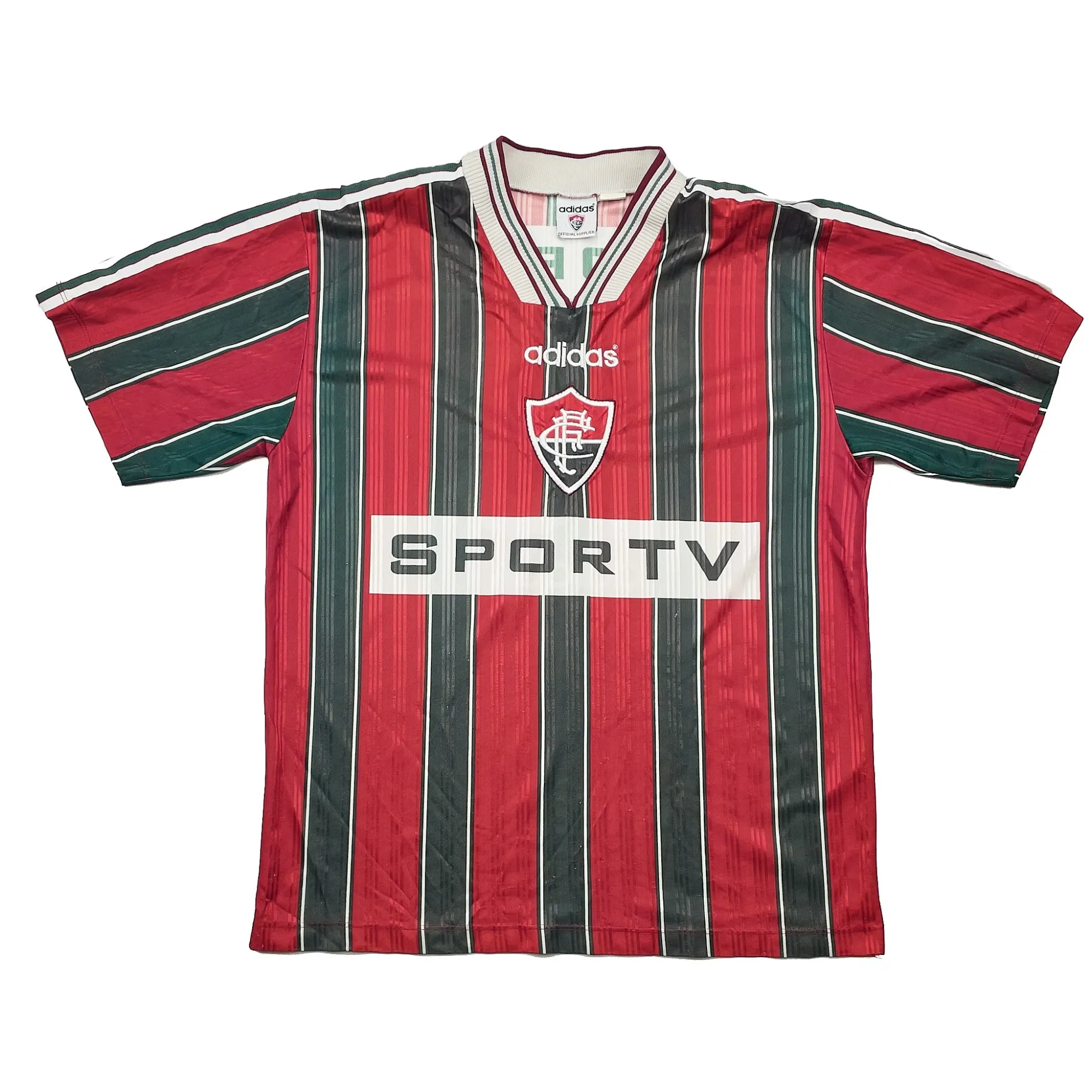 1996 Fluminense #10 Home Shirt (L) Adidas | Cult Kits