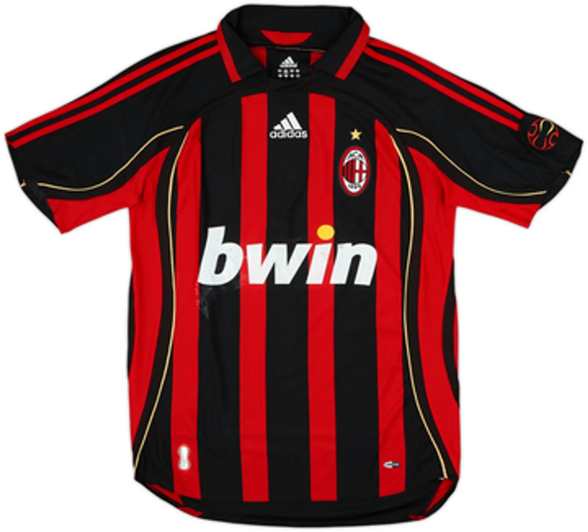 2006-07 AC Milan Home Shirt Nesta #13 - 4/10 - (S)