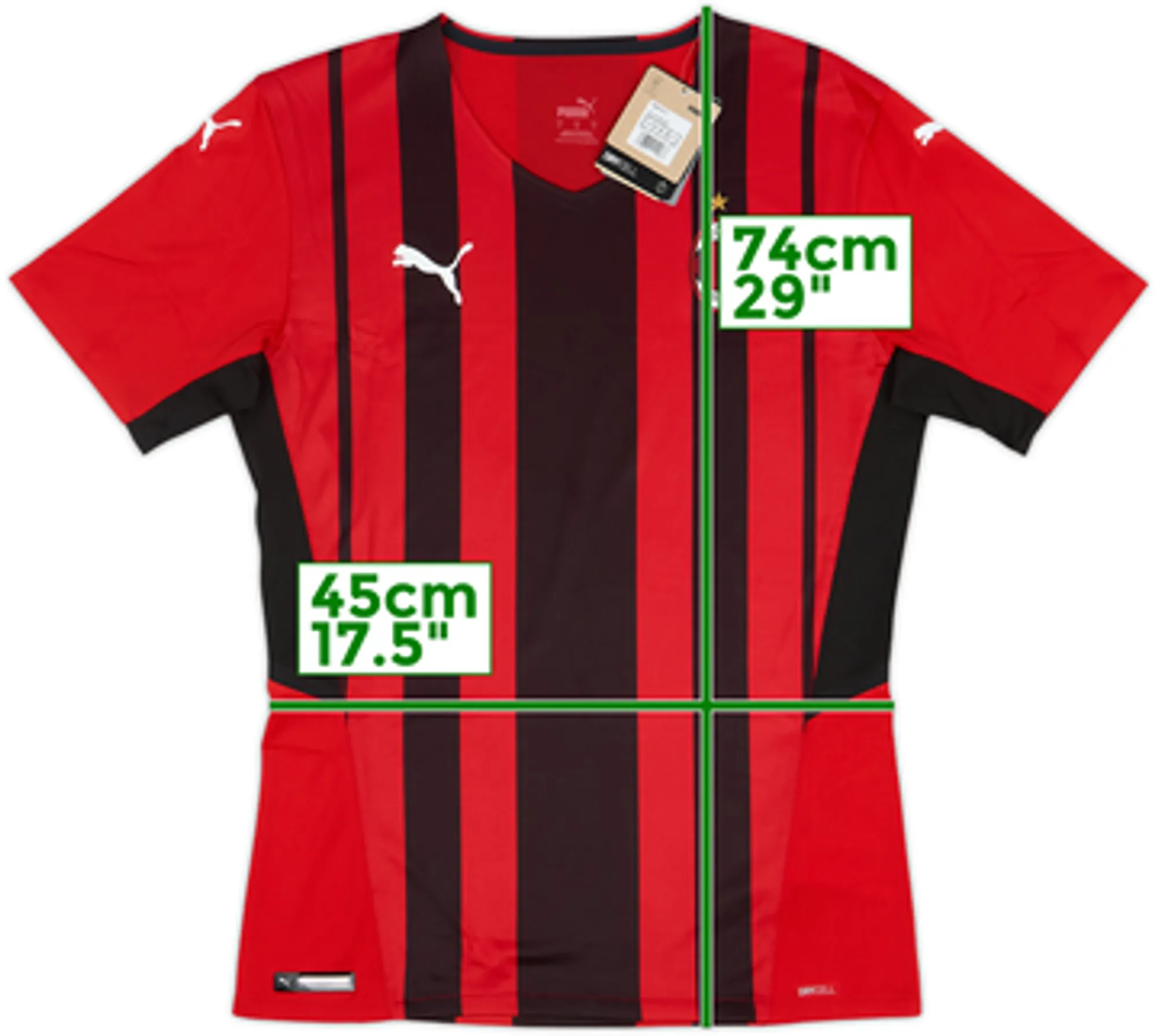 2021-22 AC Milan Prototype Home Shirt (L)