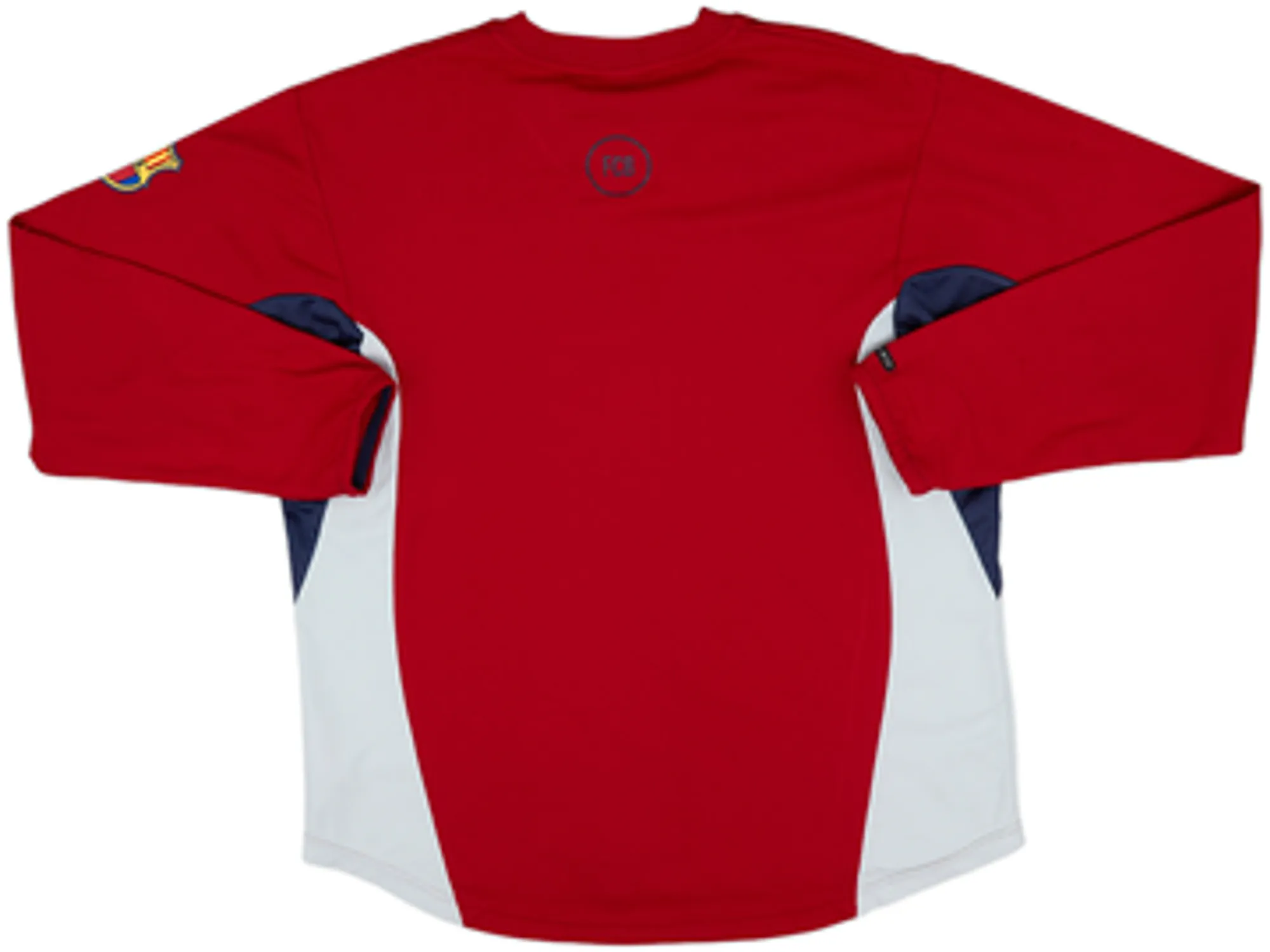 2000-01 Barcelona Nike Training L/S Shirt - 6/10 - (M)