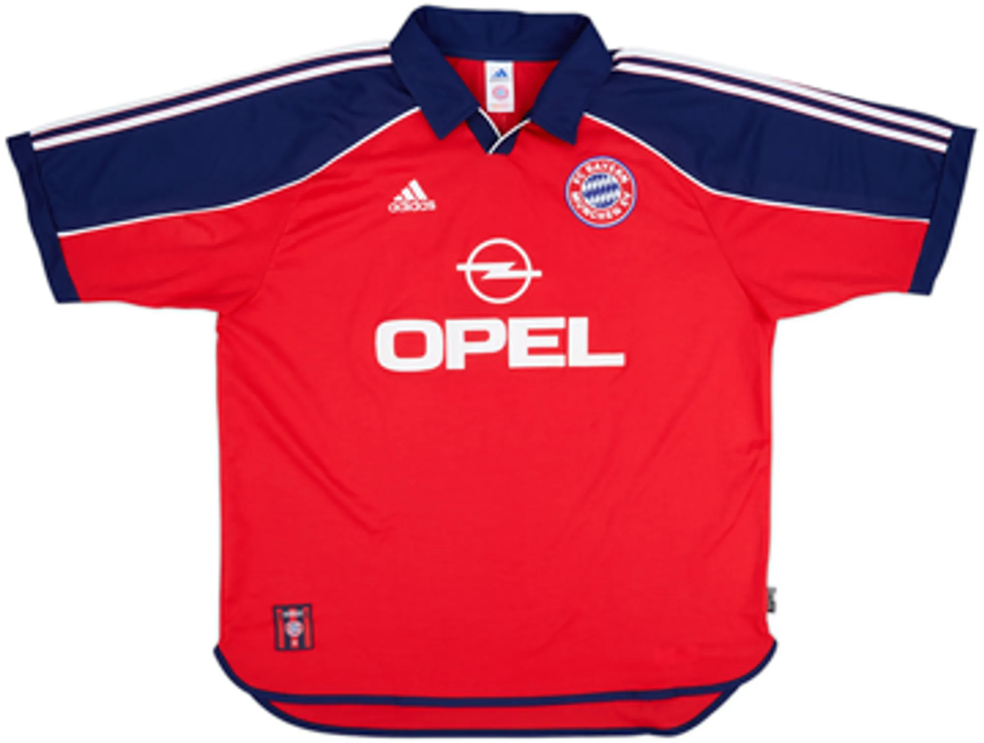 1999-01 Bayern Munich Home Shirt Hargreaves #23 - 8/10 - (XL)