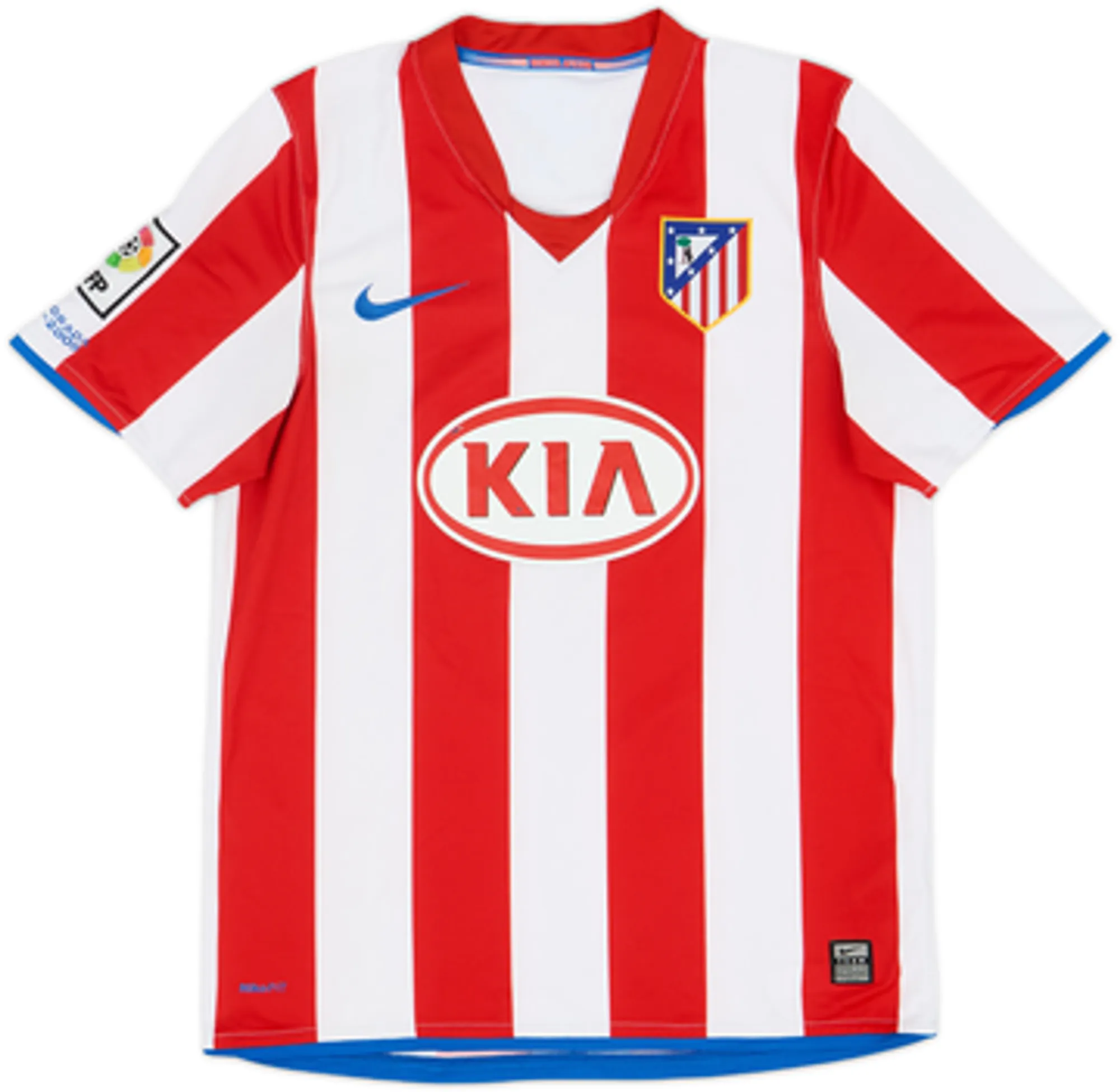 2008-09 Atletico Madrid Home Shirt Maxi #11 - 4/10 - (S)