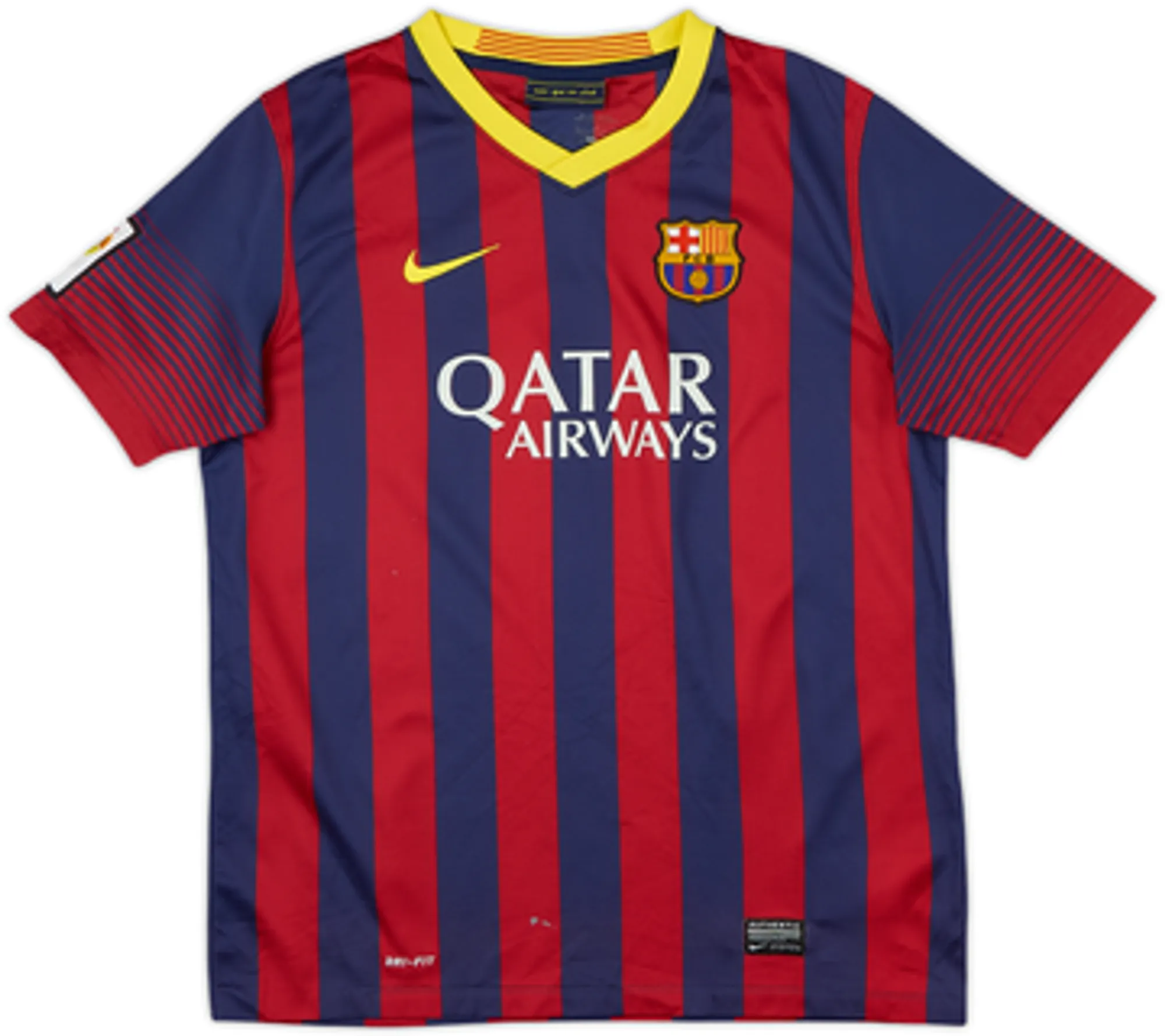 2013-14 Barcelona Home Shirt Alexis #9 - 6/10 - (XL.Boys)