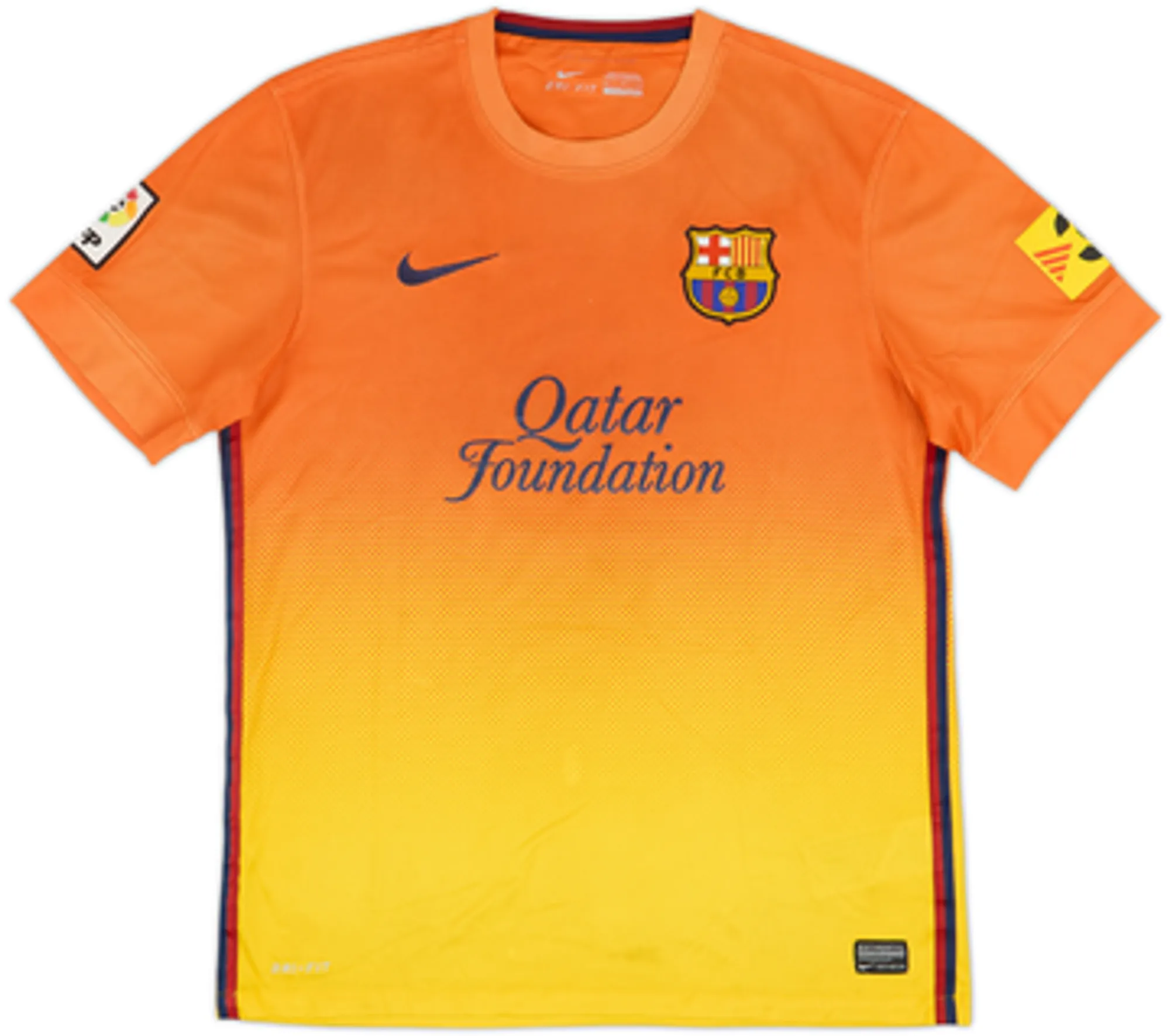 2012-13 Barcelona Away Shirt A.Iniesta #8 - 6/10 - (M)