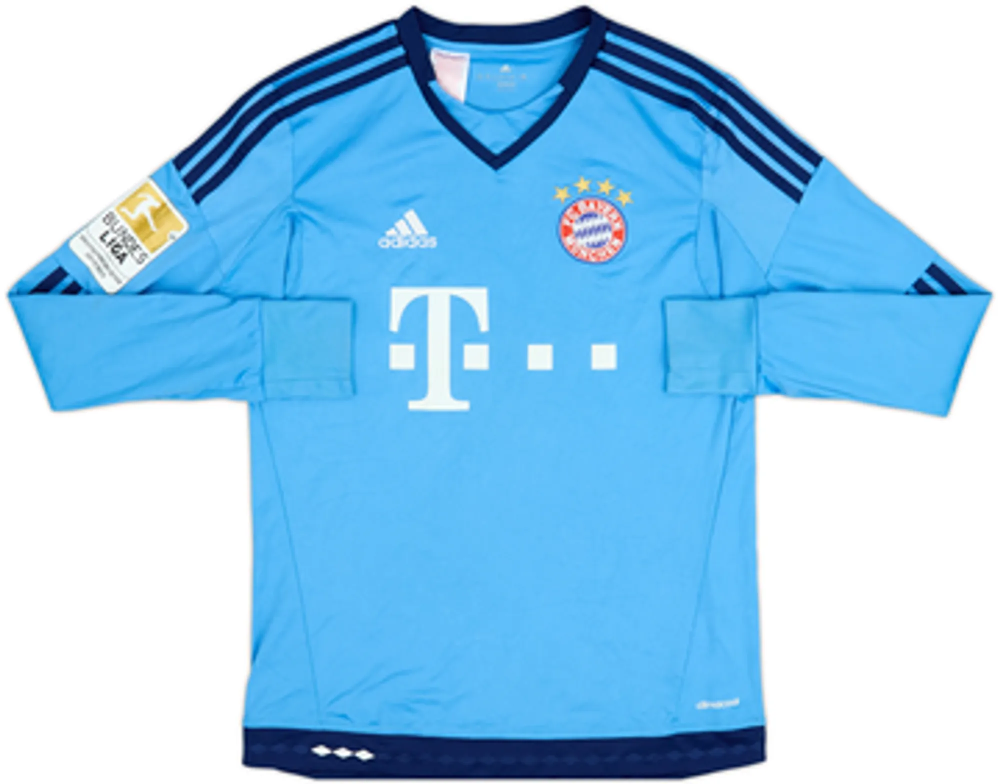 2015-16 Bayern Munich GK Shirt Tjore #1 - 6/10 - (XL.Boys)