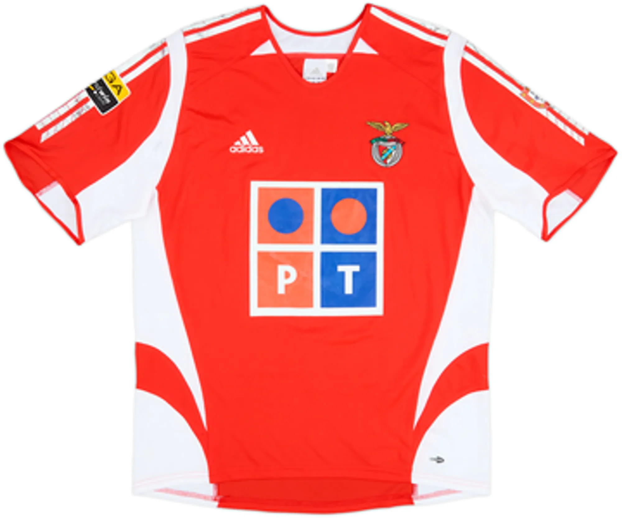 2005-06 Benfica Home Shirt Nuno Gomes #21 - 5/10 - (L)