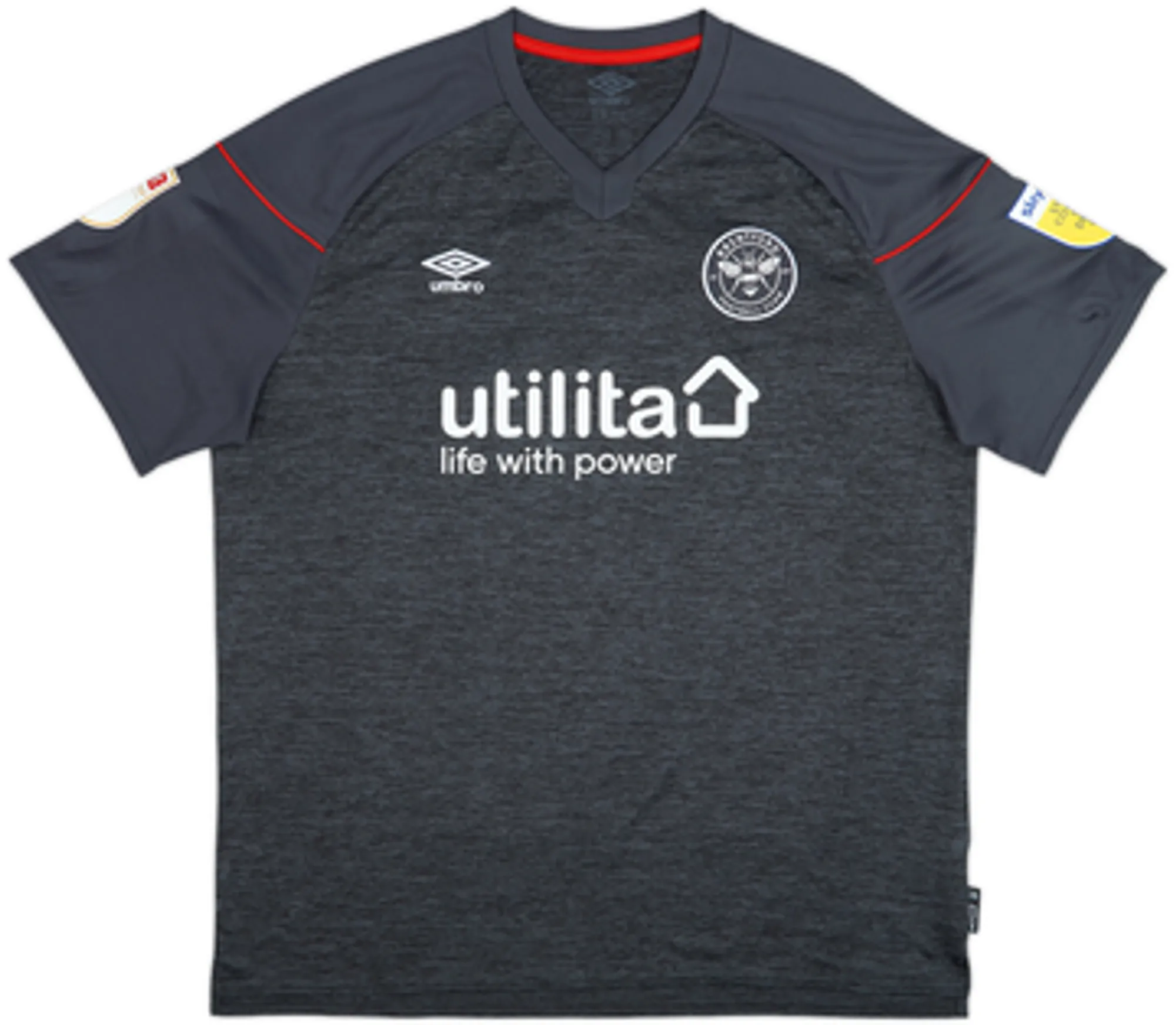 2020-21 Brentford Away Shirt Toney #17 - 10/10 - (XXL)