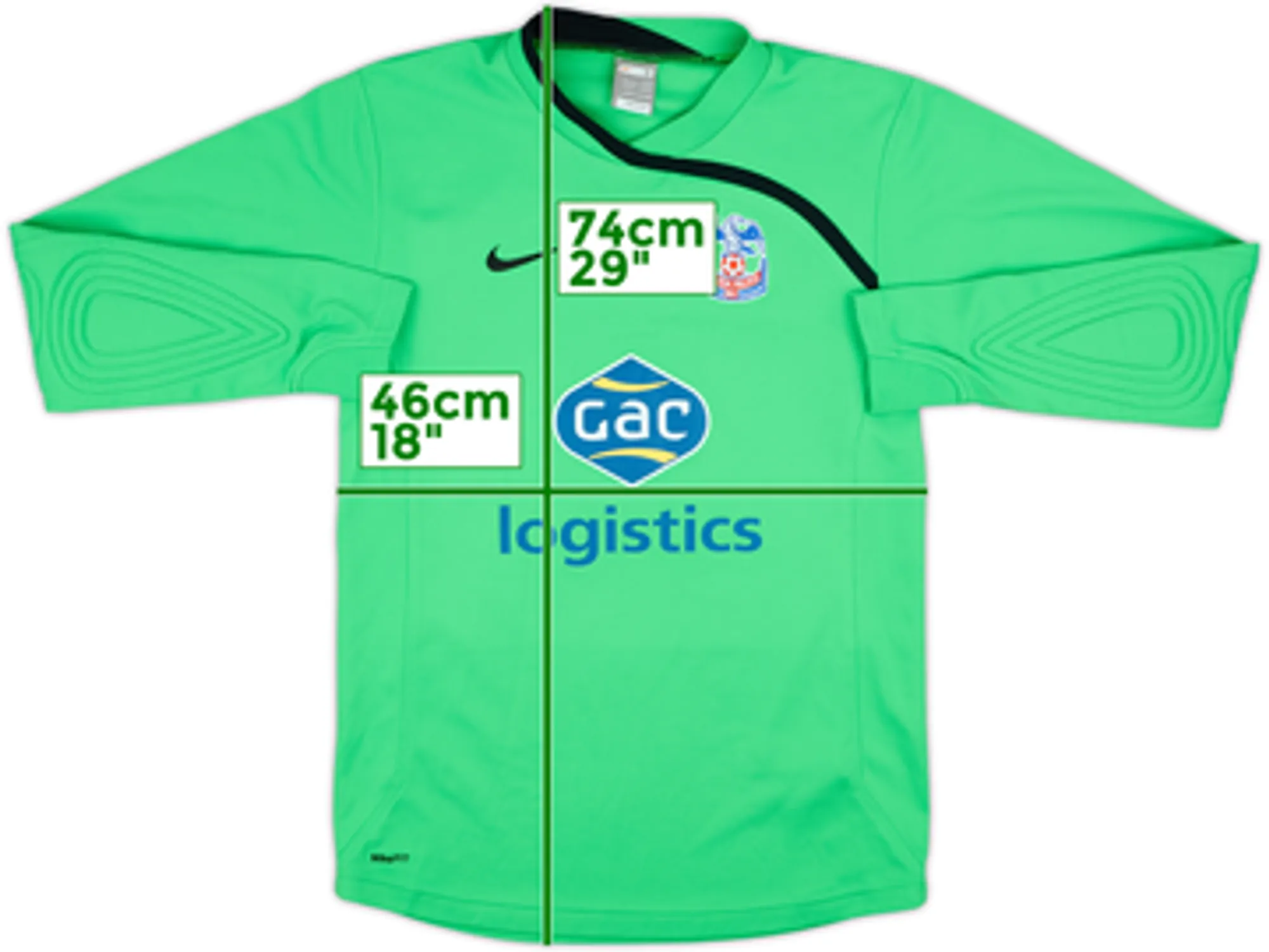 2009-10 Crystal Palace GK Shirt - 8/10 - (S)