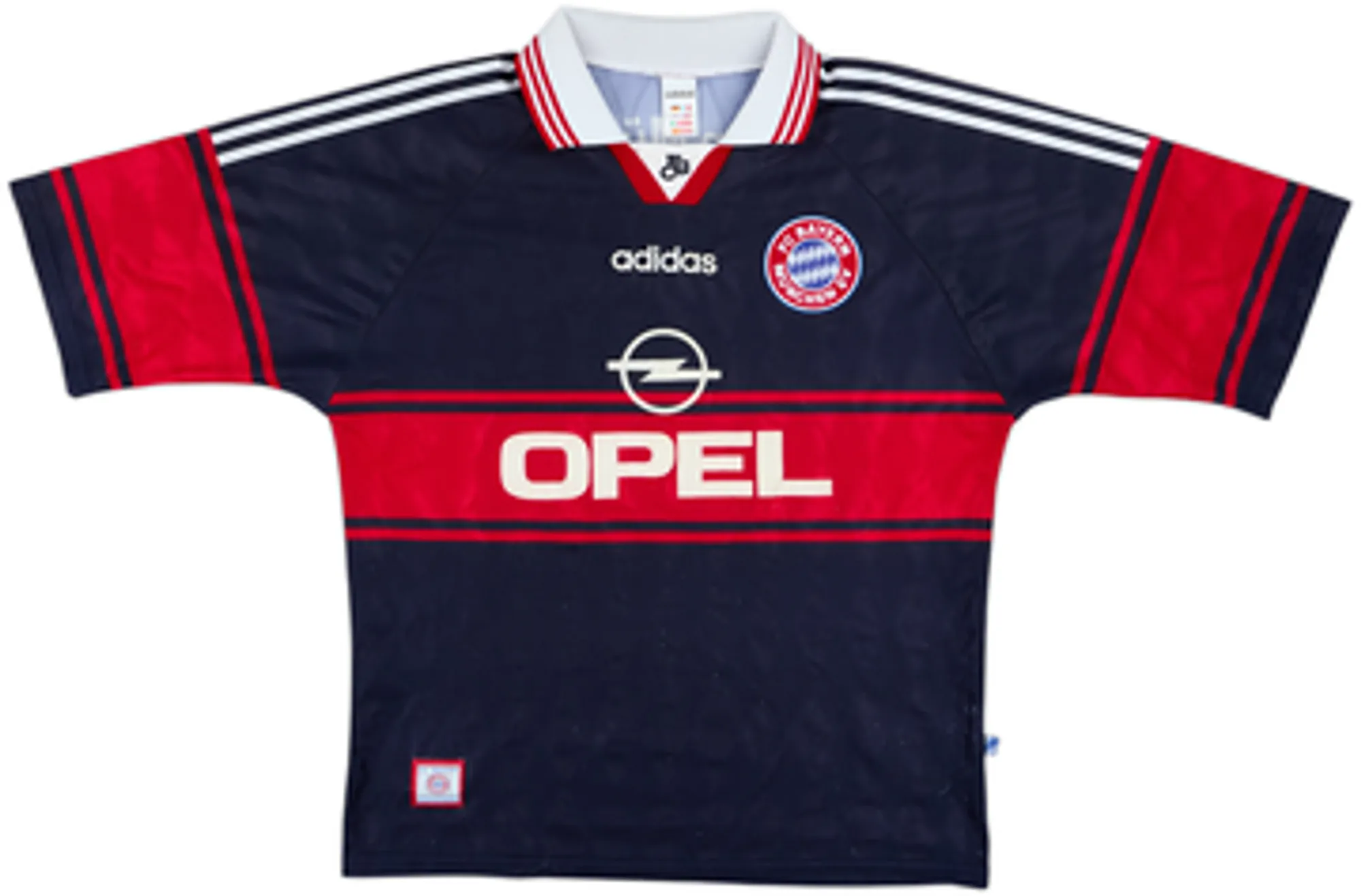 1997-99 Bayern Munich Home Shirt Scholl #7 - 7/10 - (L)