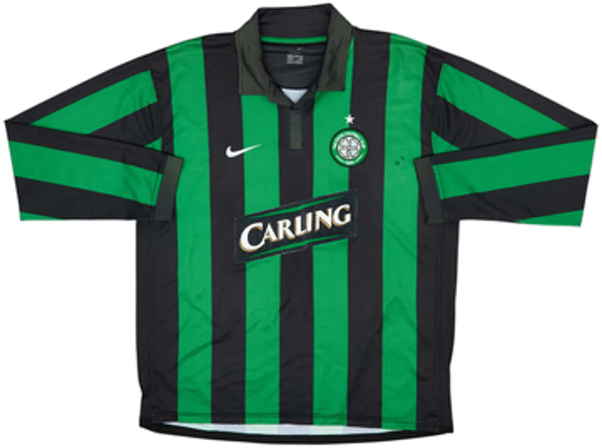 2006-08 Celtic Away L/S Shirt Nakamura #25 - 6/10 - (XL)