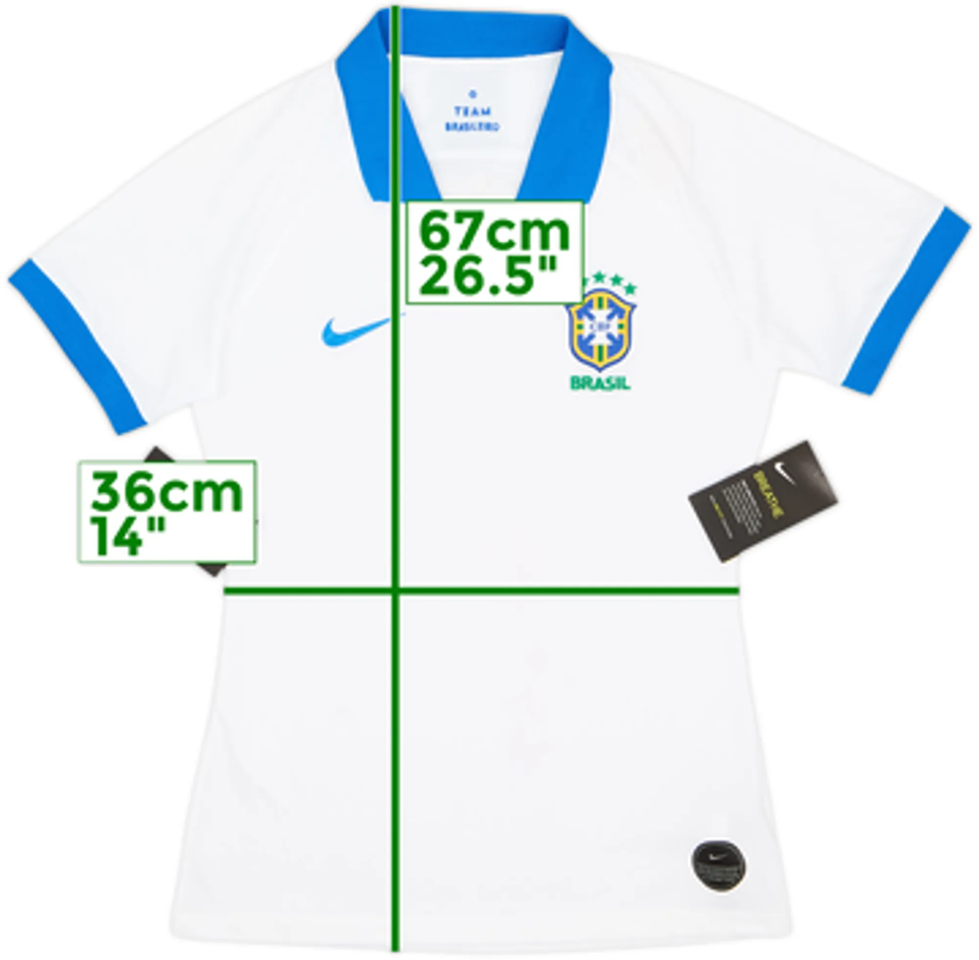 2019-20 Brazil Away Shirt (Women's S)