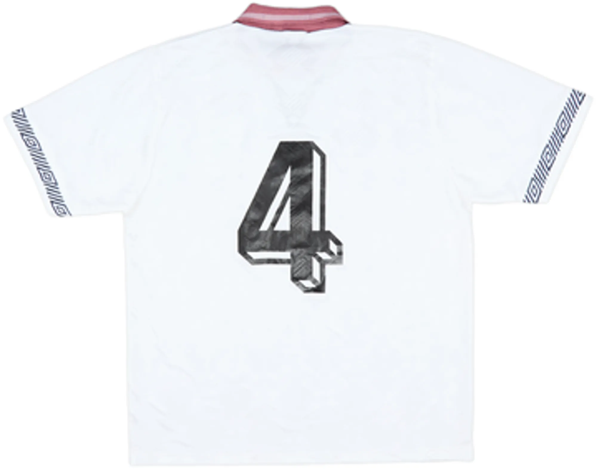 1990-92 England Home Shirt #4 - 5/10 - (L)