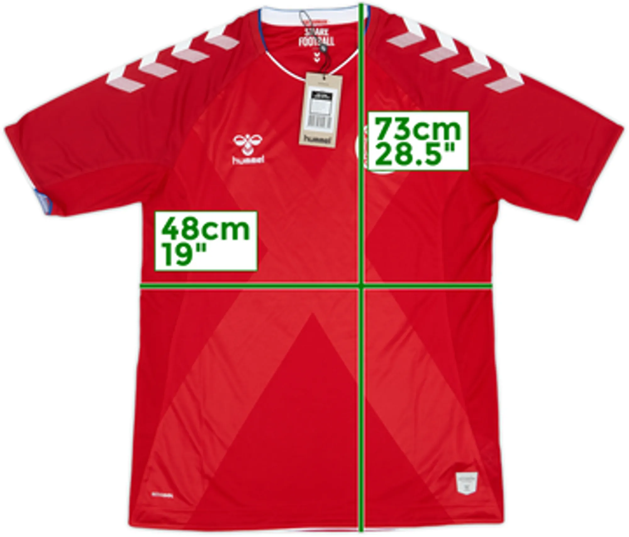 2018-19 Denmark Home Shirt (M)