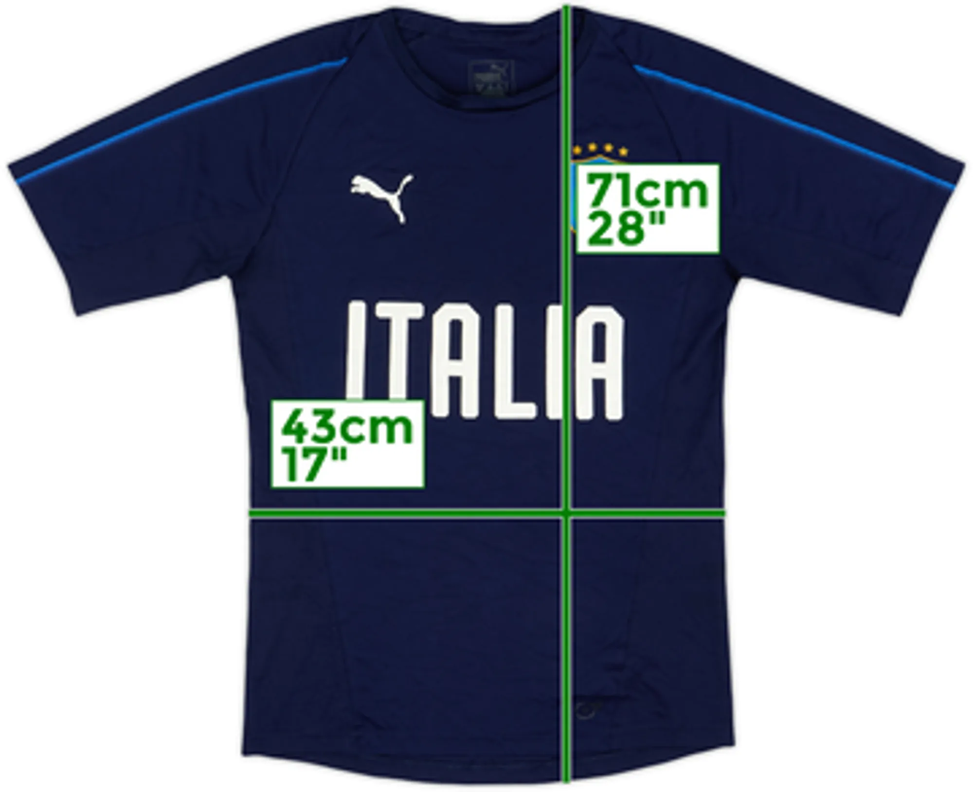 2017-18 Italy Puma Training Shirt - 6/10 - (S)