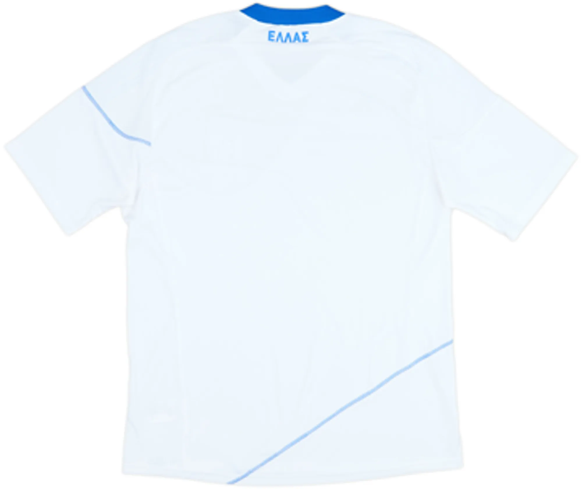 2010-11 Greece Home Shirt - 9/10 - (L)